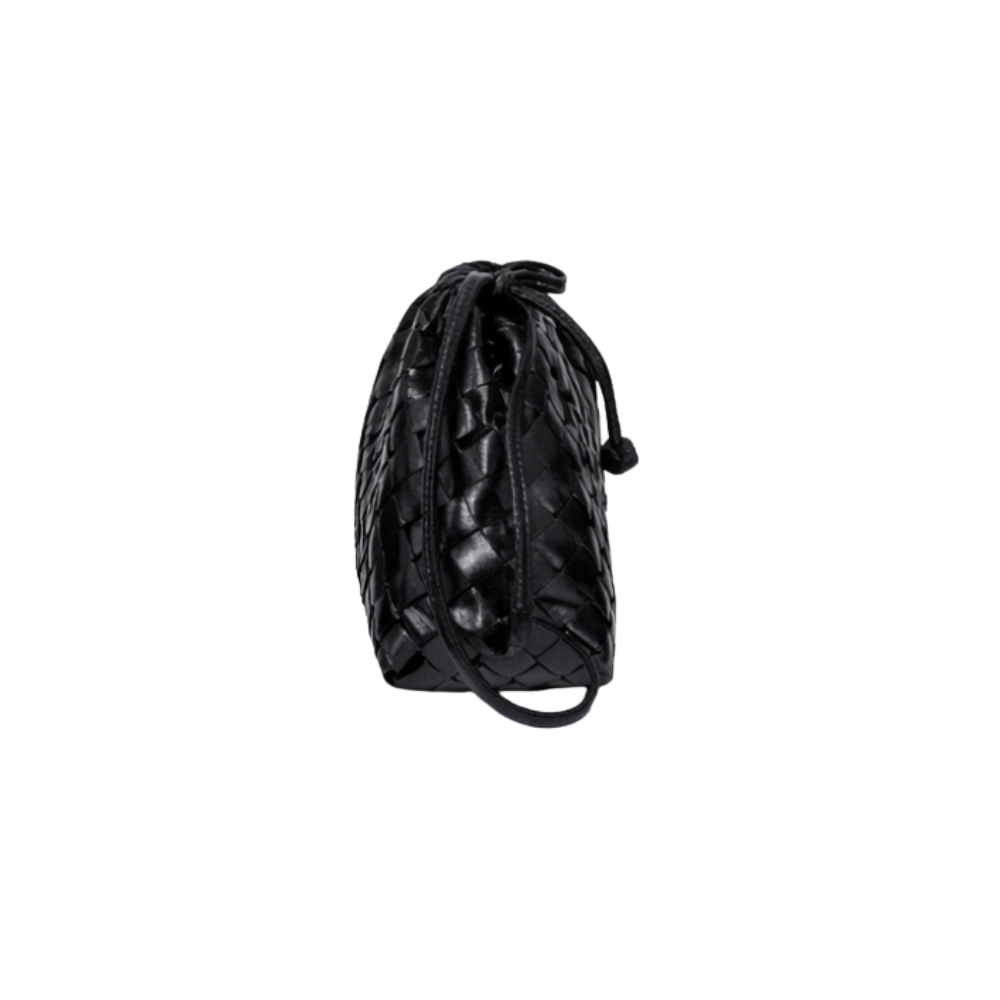 Sharp Intrecciato Leather Mini Bag - view 2