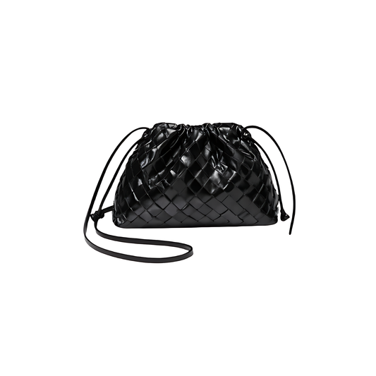 Sharp Intrecciato Leather Mini Bag