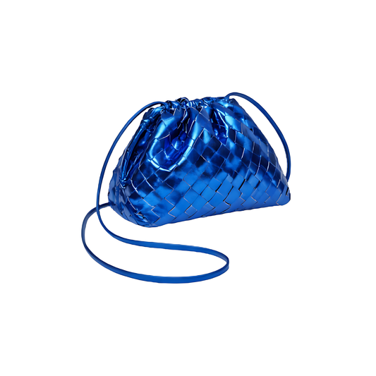 Elegant Intrecciato Leather Mini Bag - view 2