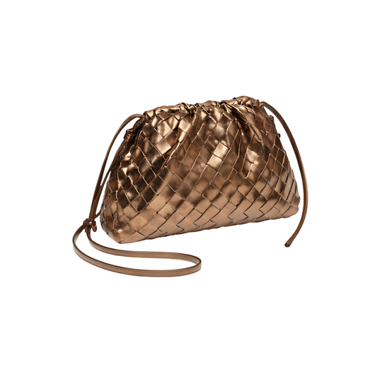 Sophisticated Intrecciato Leather Mini Bag