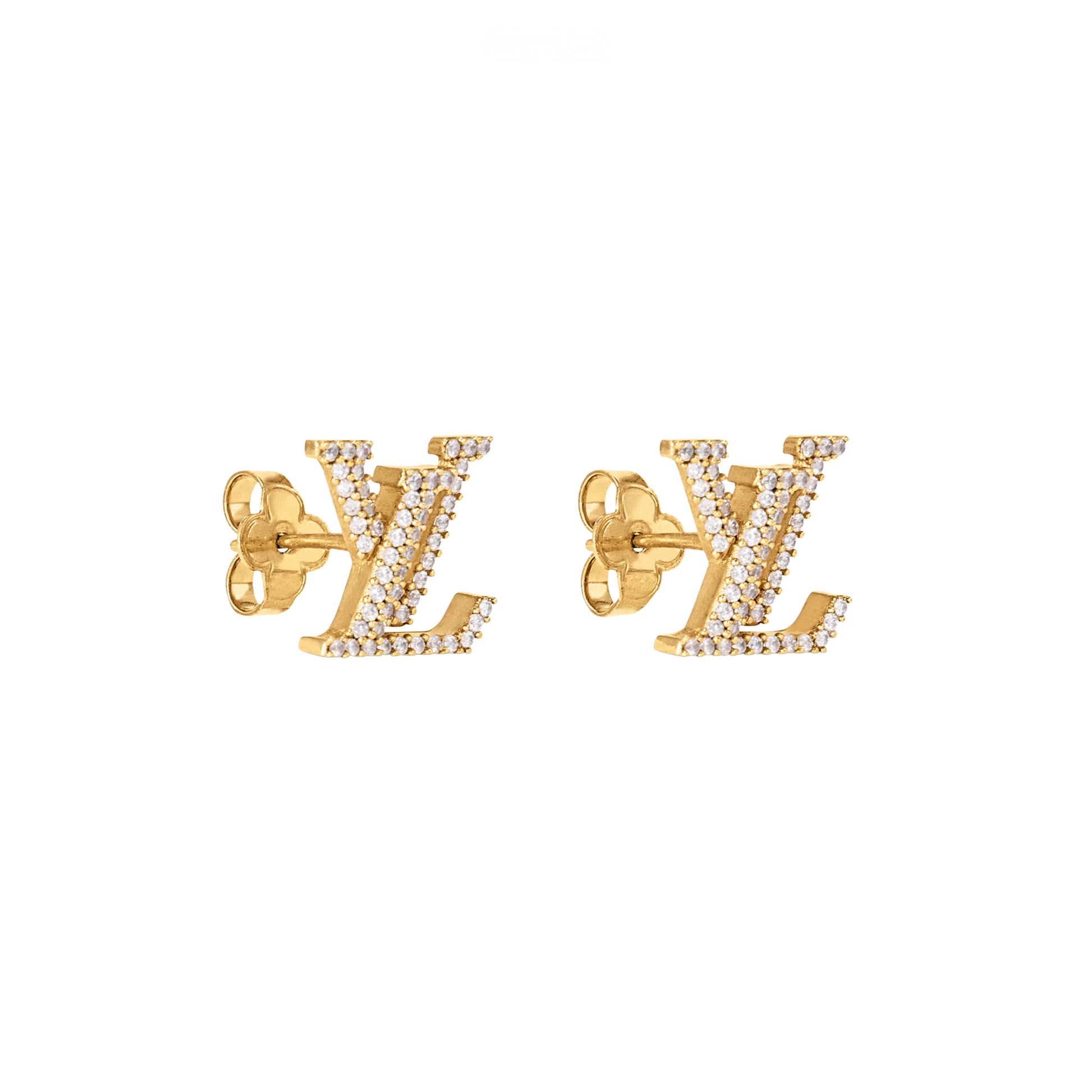 Sophisticated Iconic Earrings Gold - view 2