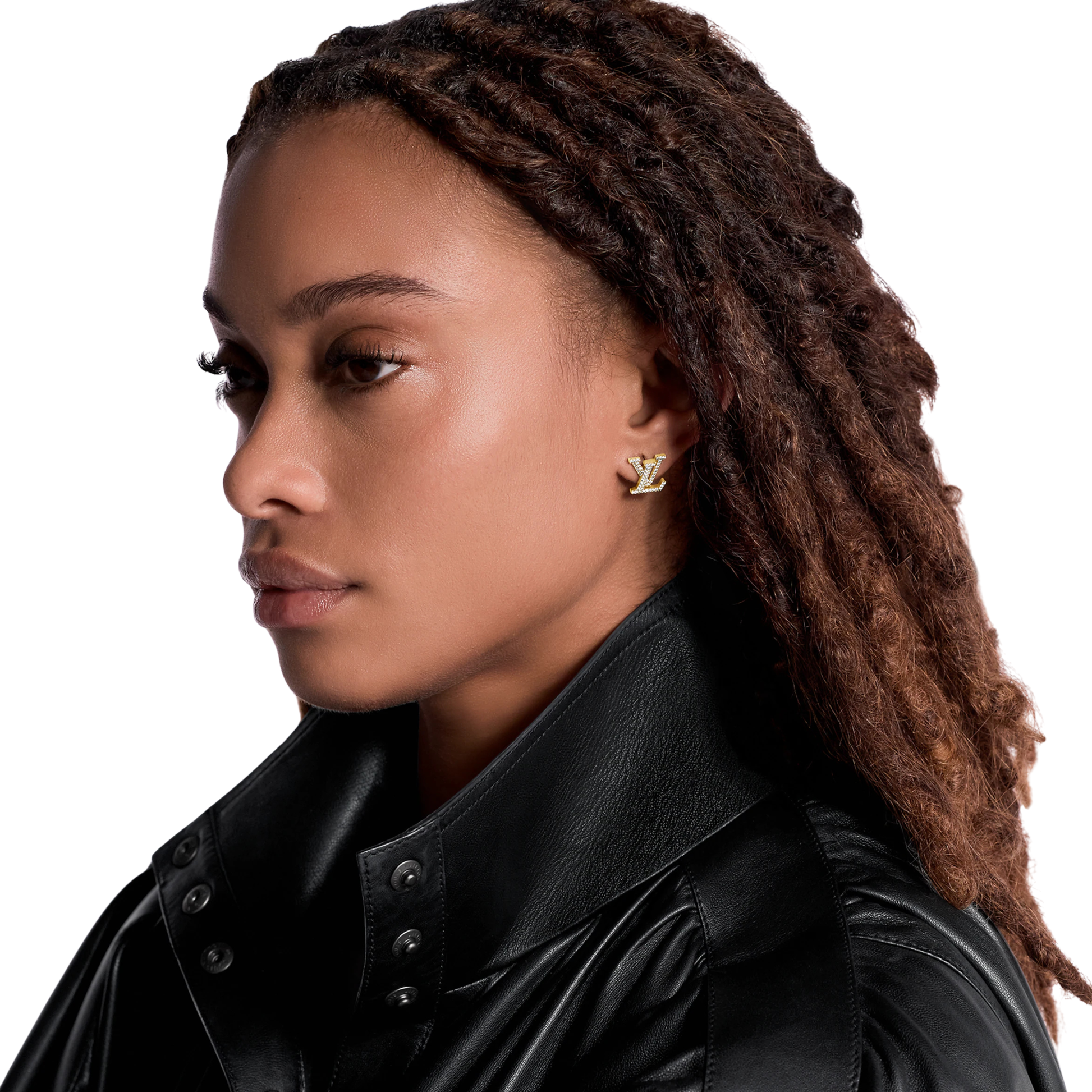 Sophisticated Iconic Earrings Gold - view 4