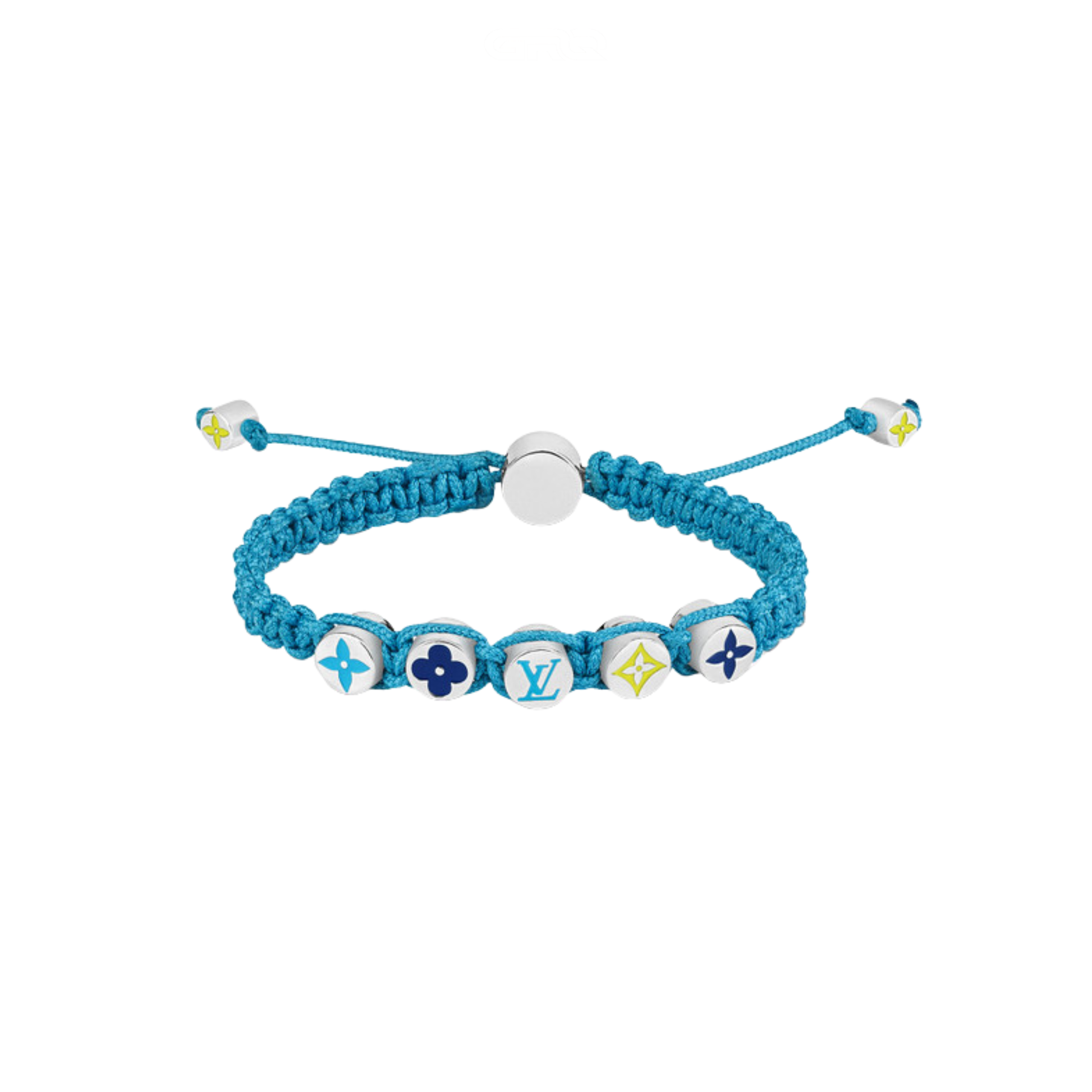 Sophisticated Colours Braided Monogram Bracelet - view 5