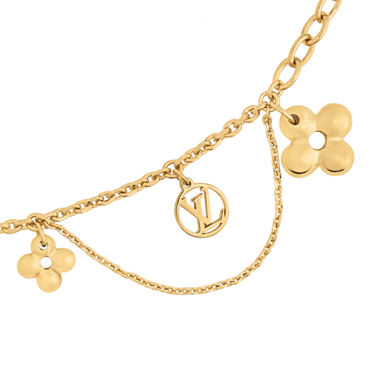 Everyday-Luxe Blooming Supple Gold Necklace - view 2