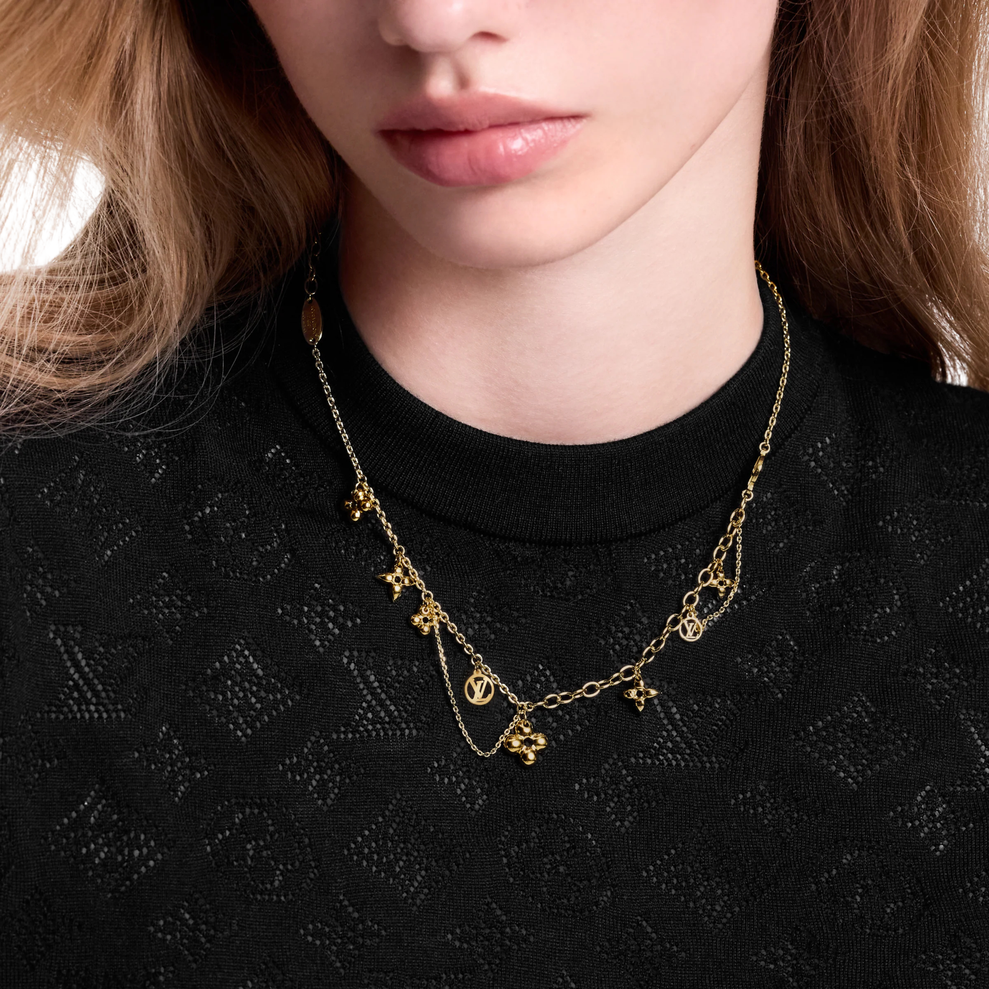 Everyday-Luxe Blooming Supple Gold Necklace - view 3