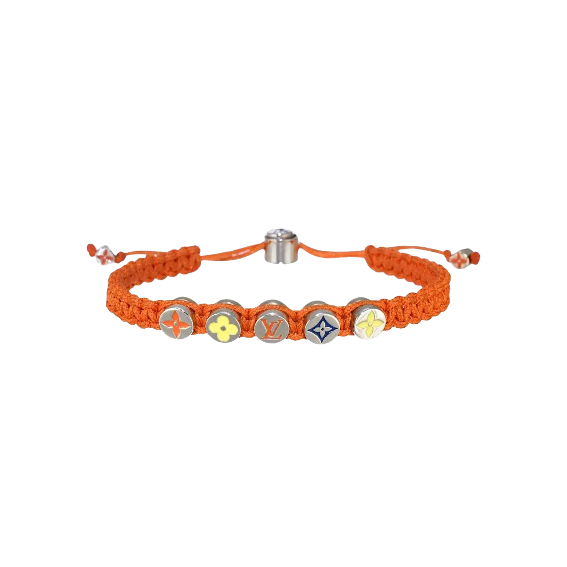 Sophisticated Colours Braided Monogram Bracelet