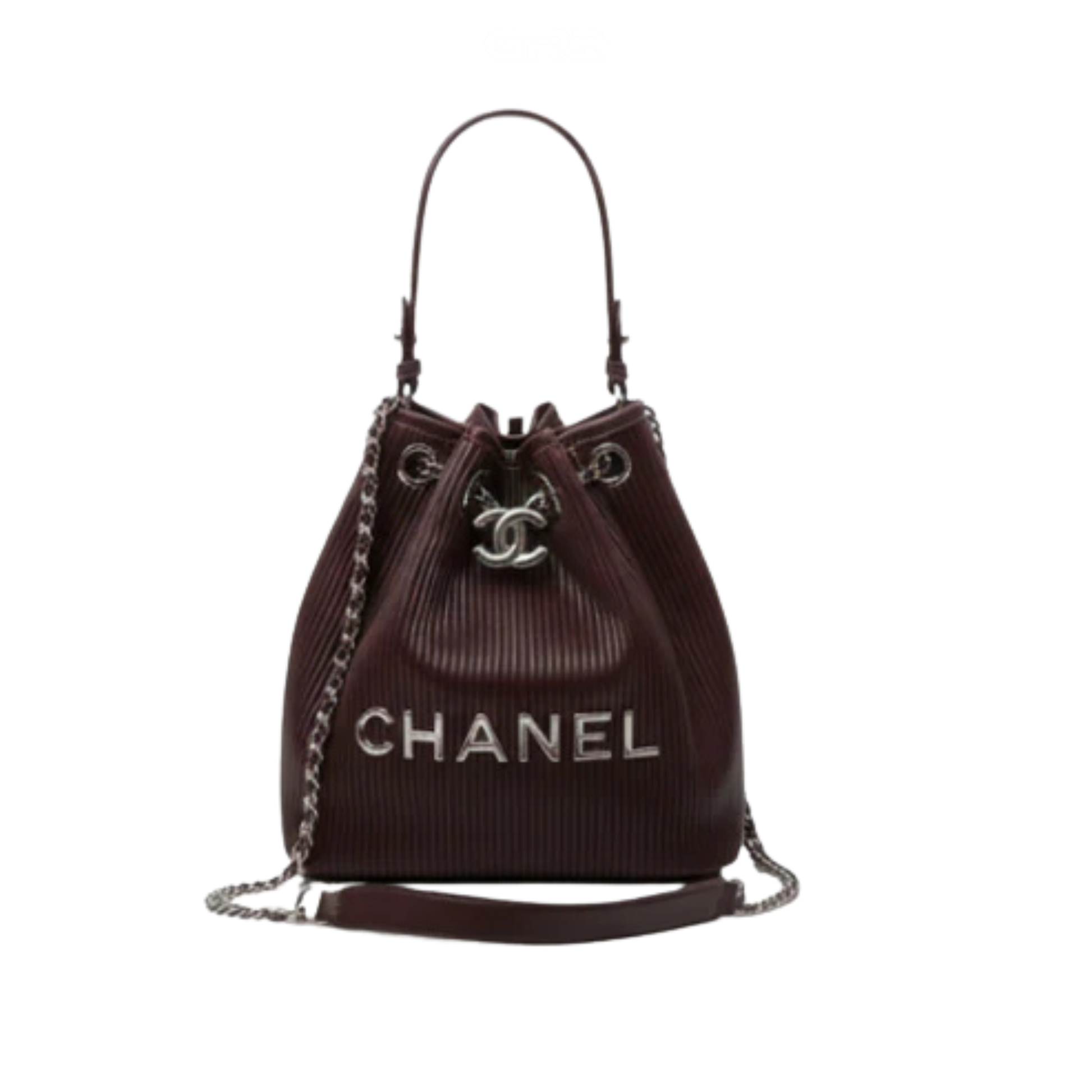 Minimal-Luxe Deauville Canvas Bucket Bag