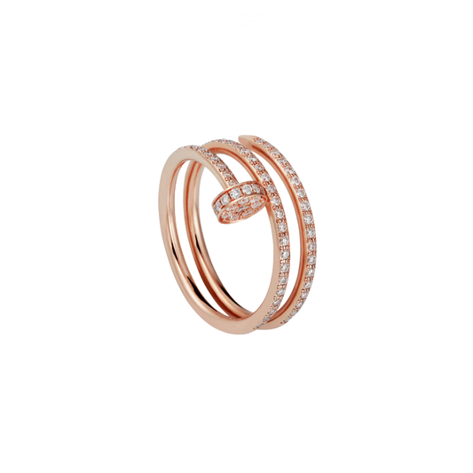 Statement Juste Un Clou Diamond Ring - view 2