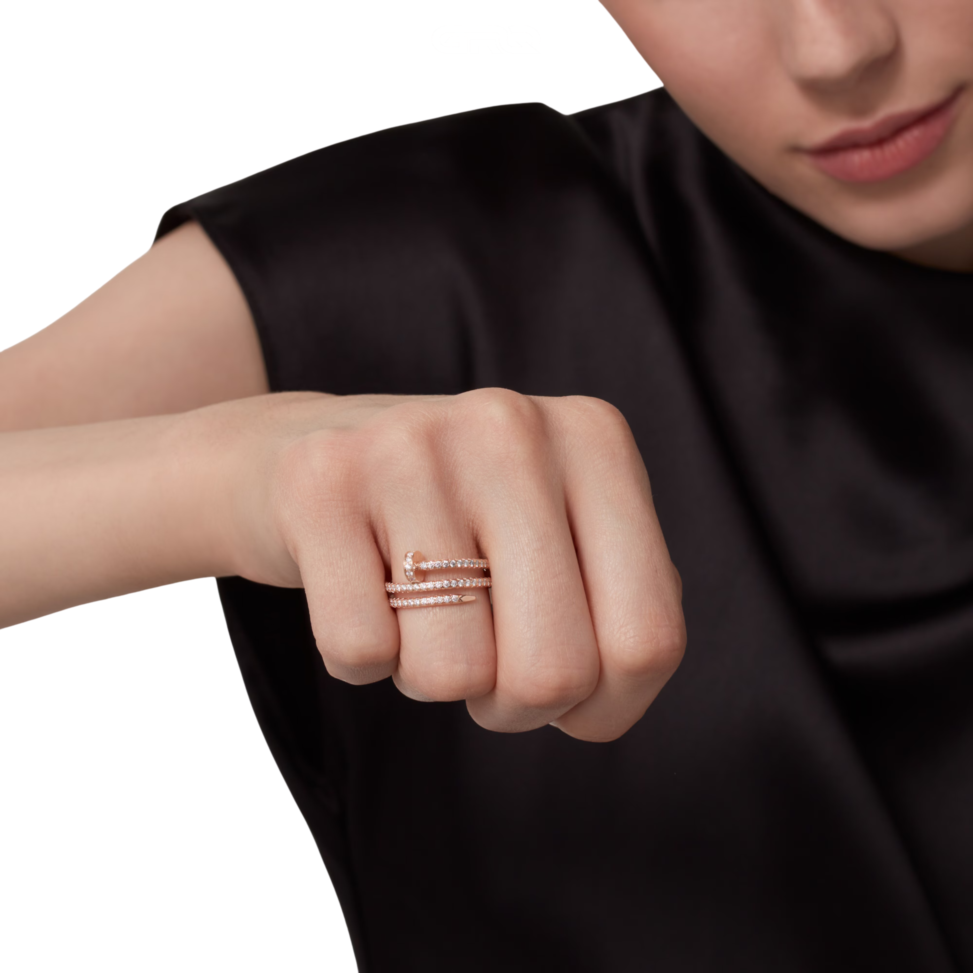 Statement Juste Un Clou Diamond Ring - view 5