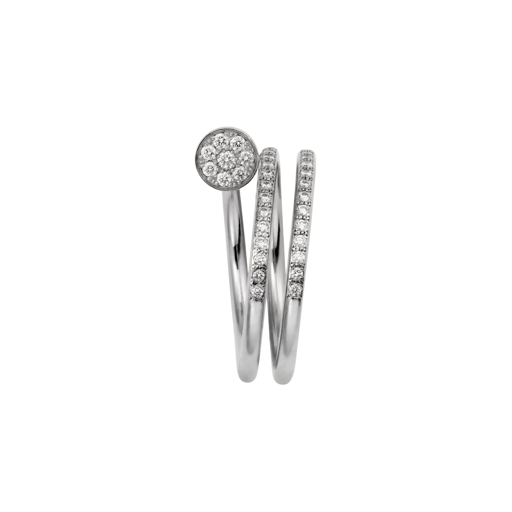 Statement Juste Un Clou Diamond Ring - view 11