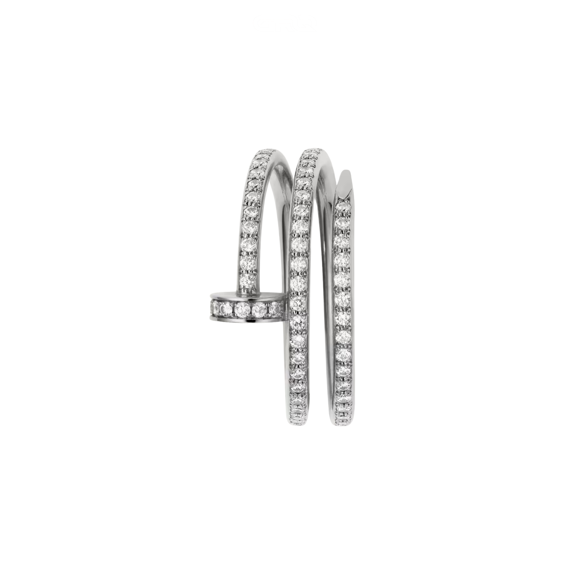 Statement Juste Un Clou Diamond Ring - view 13