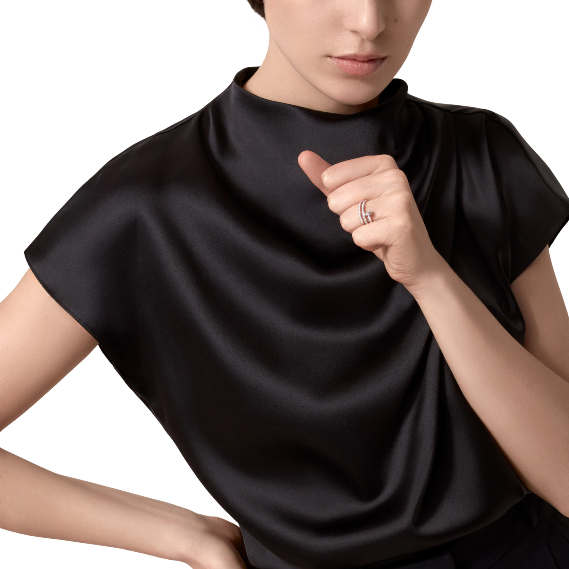 Statement Juste Un Clou Diamond Ring - view 15