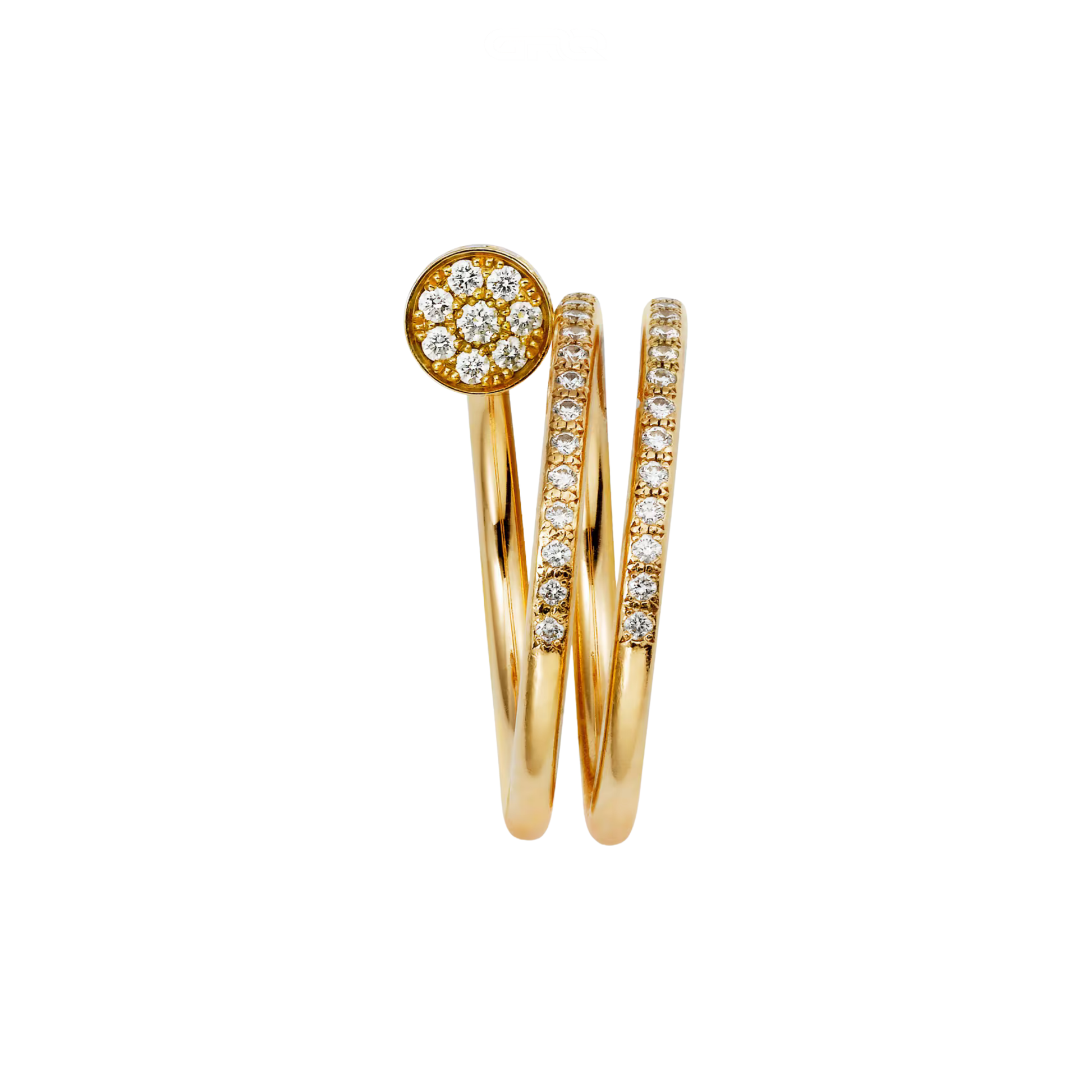 Statement Juste Un Clou Diamond Ring - view 6