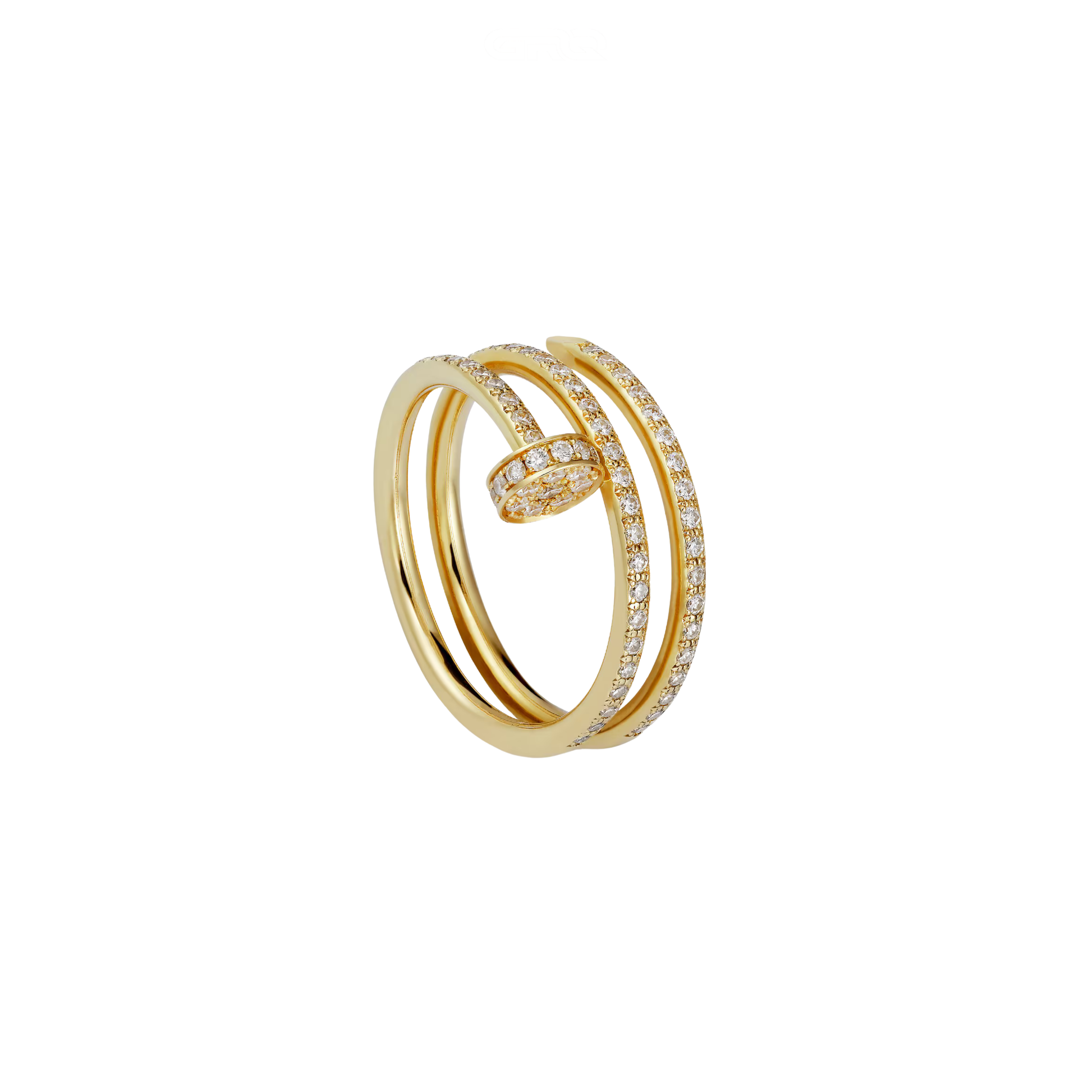 Statement Juste Un Clou Diamond Ring - view 7