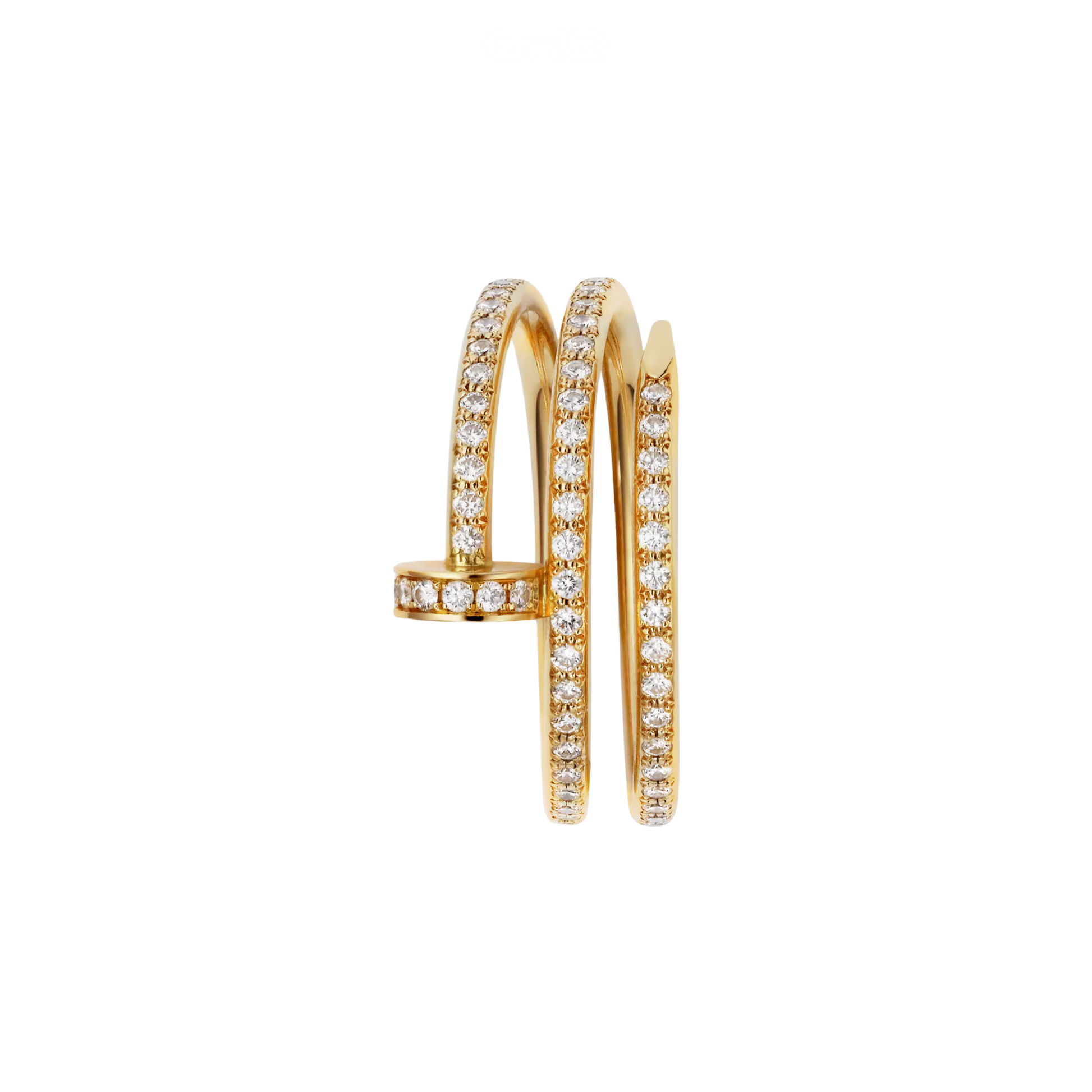 Statement Juste Un Clou Diamond Ring - view 8