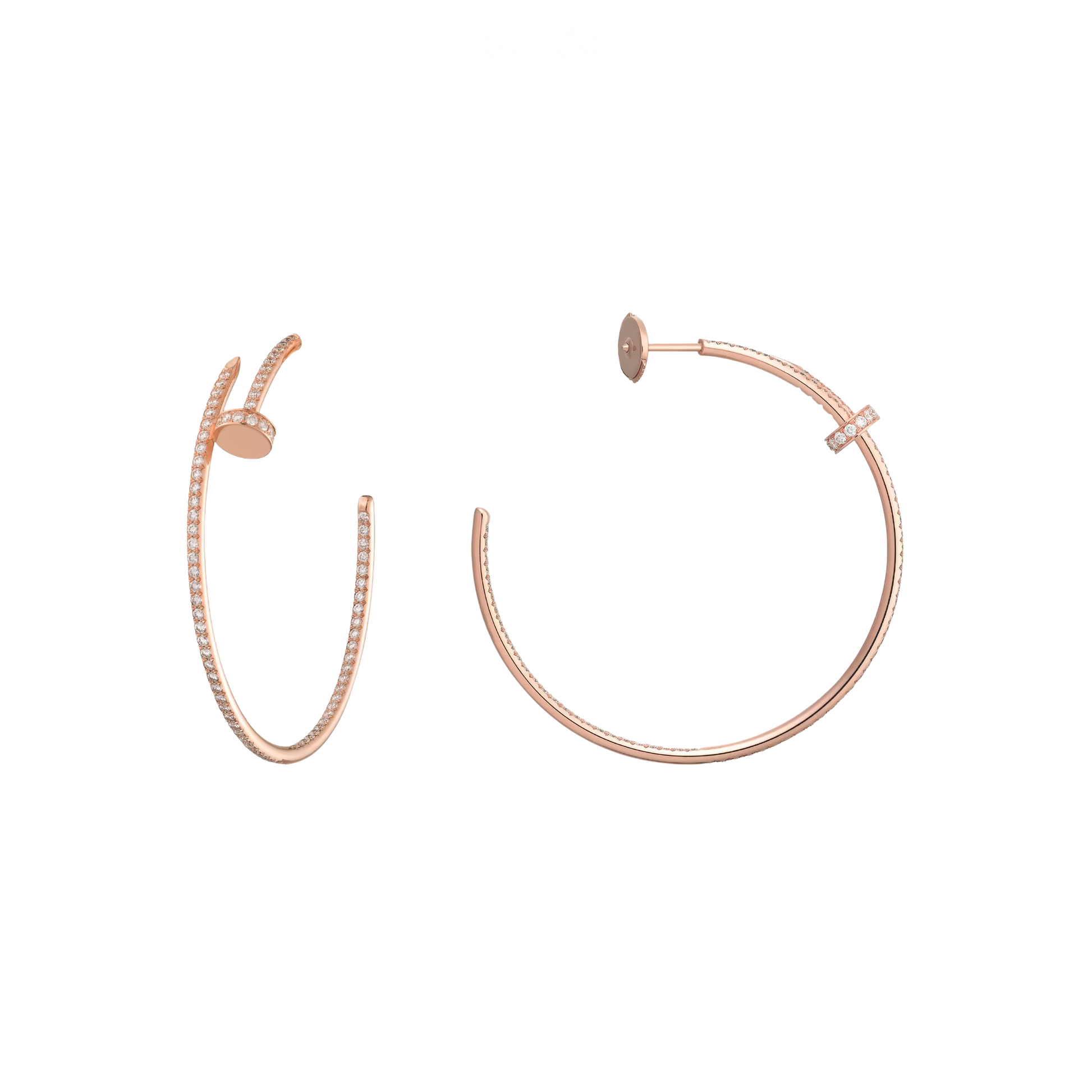 Premium-Look Juste Un Clou Hoop Earring - view 10