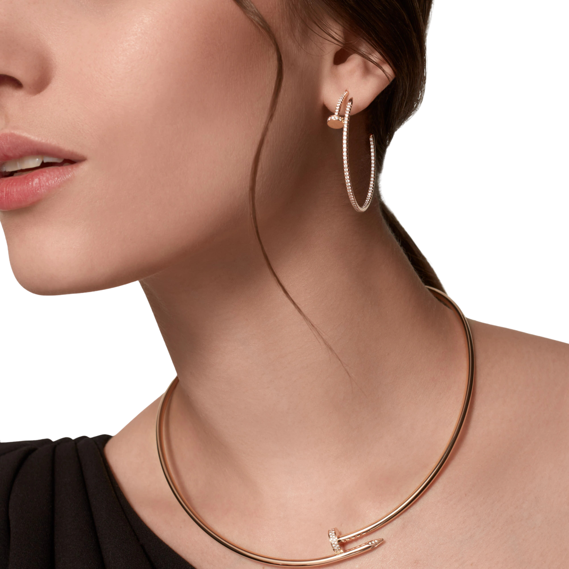 Premium-Look Juste Un Clou Hoop Earring - view 12