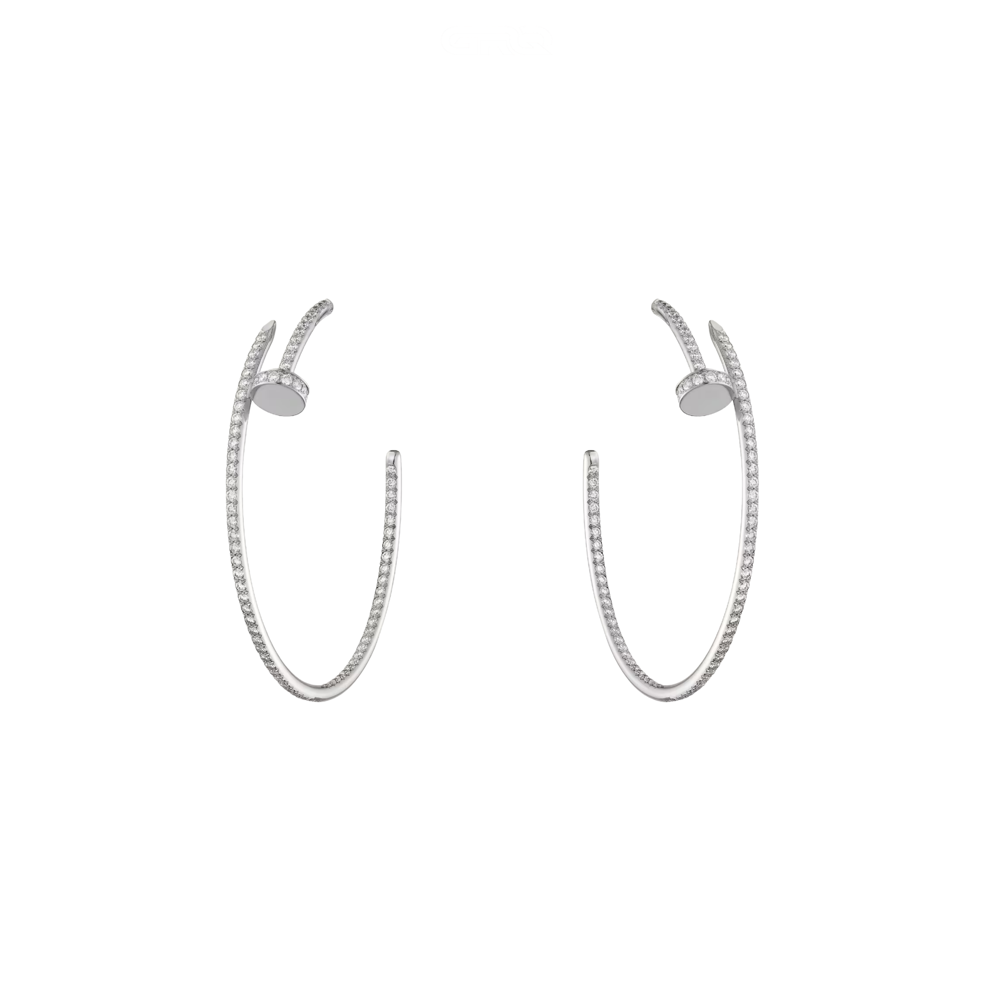 Premium-Look Juste Un Clou Hoop Earring - view 5