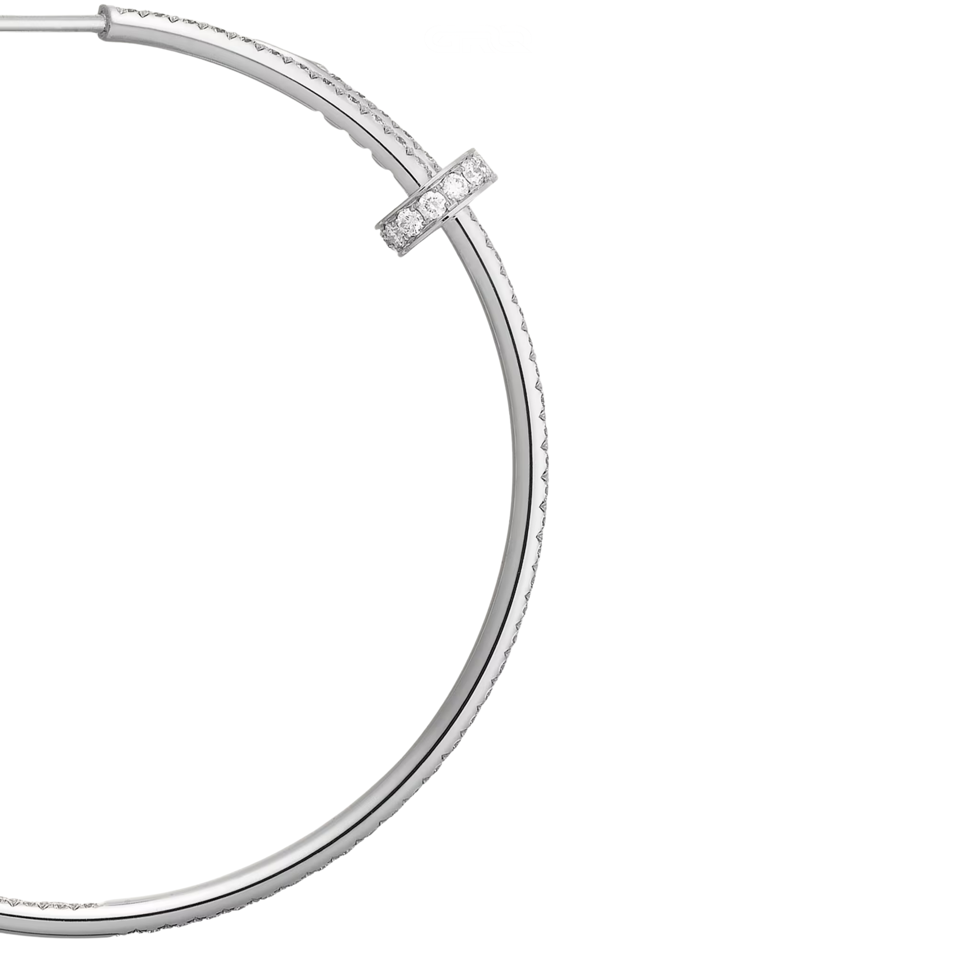 Premium-Look Juste Un Clou Hoop Earring - view 7