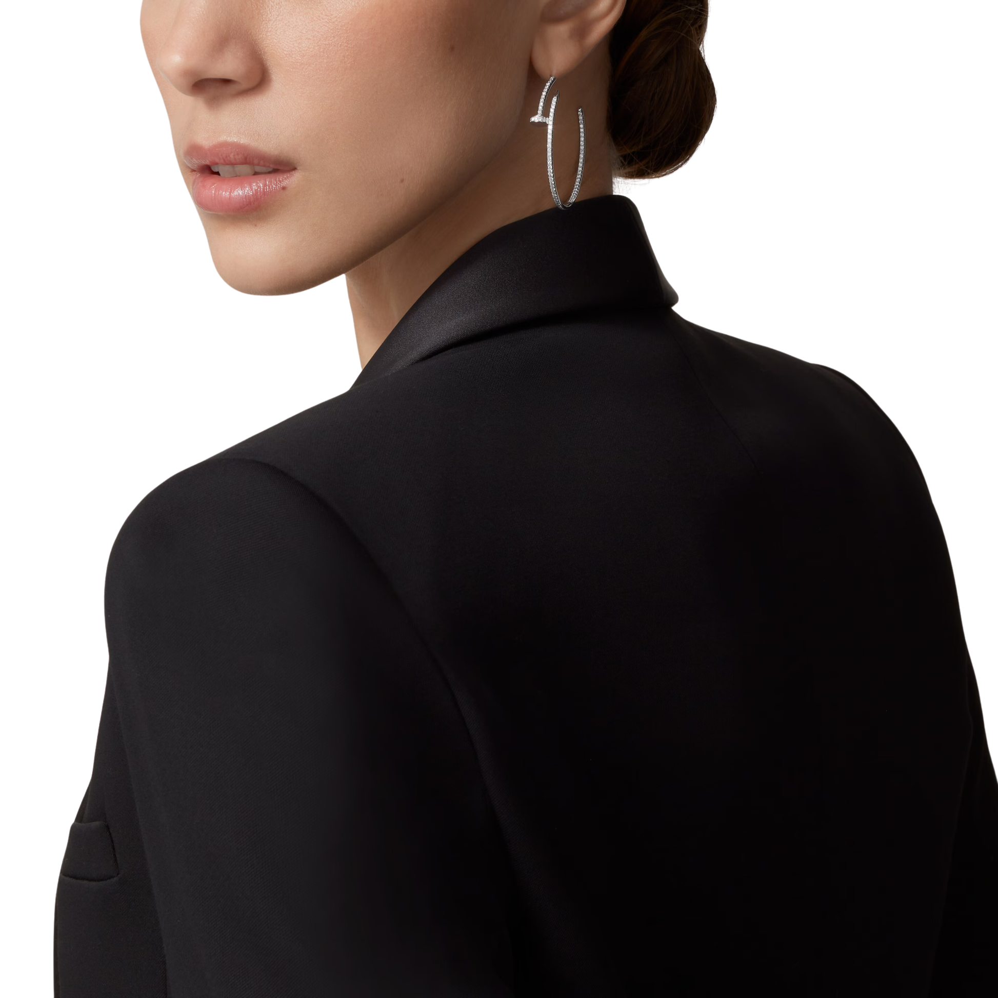 Premium-Look Juste Un Clou Hoop Earring - view 8