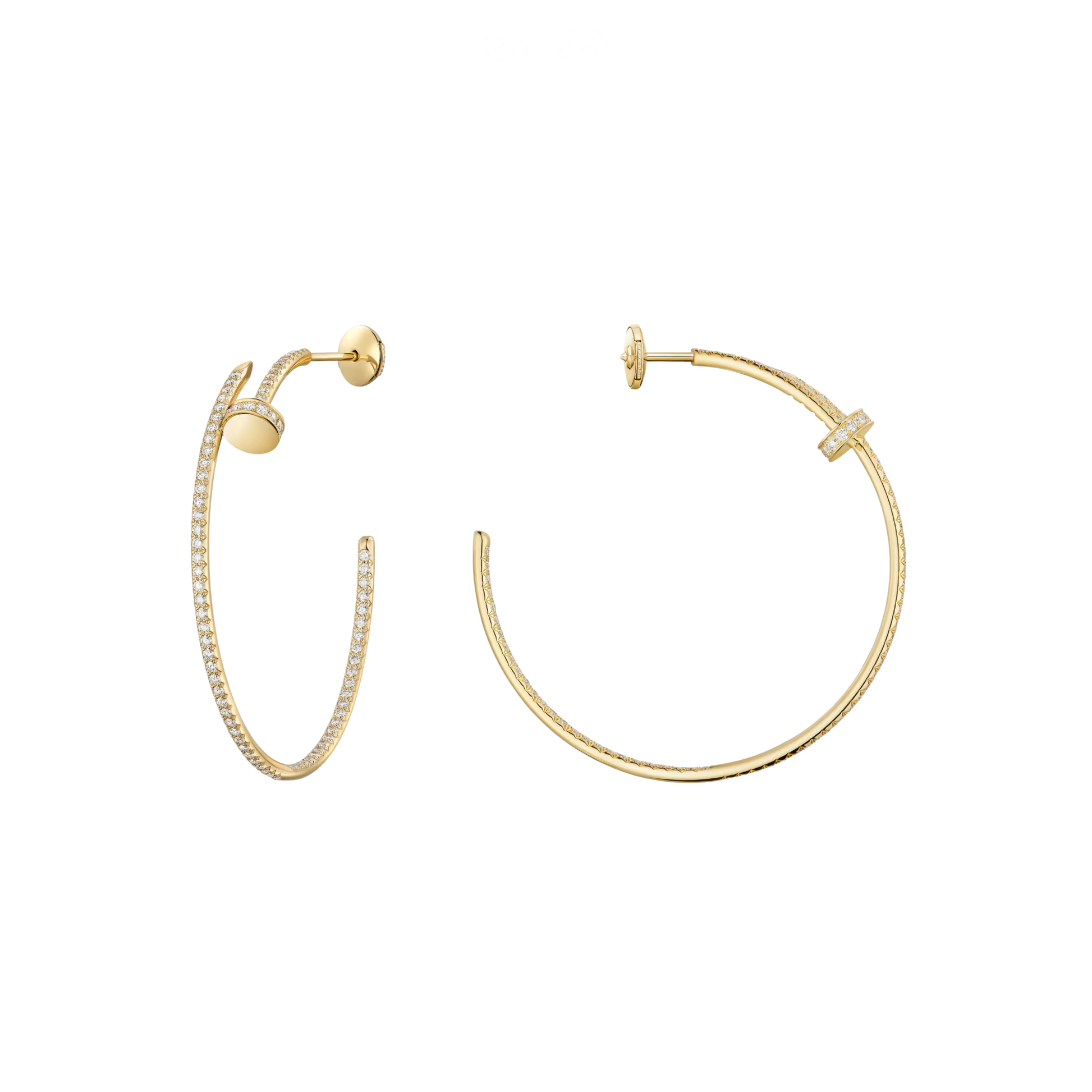 Premium-Look Juste Un Clou Hoop Earring - view 2