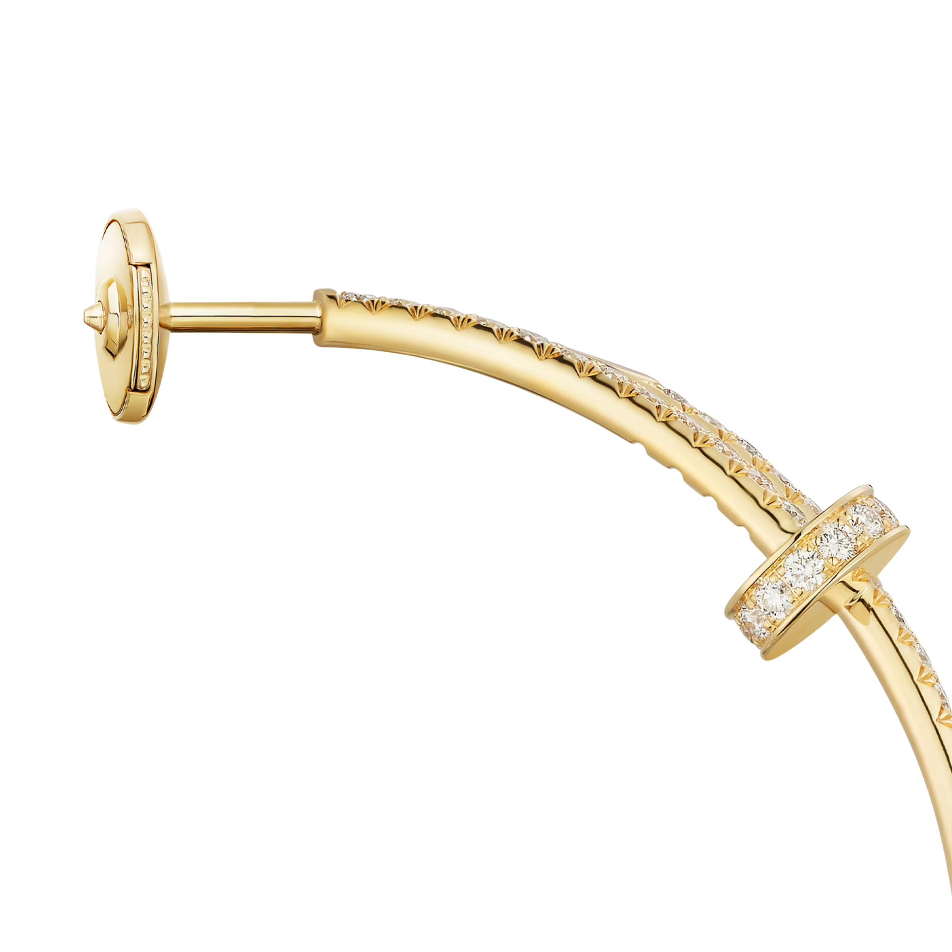 Premium-Look Juste Un Clou Hoop Earring - view 3