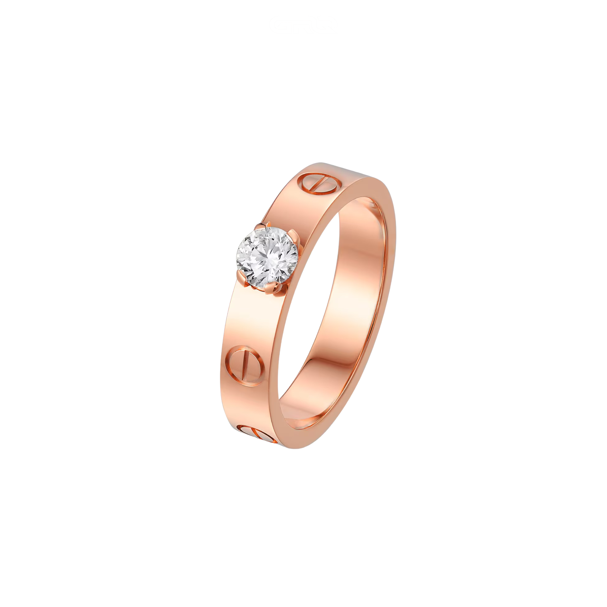 Elegant Solitaire Ring Gold