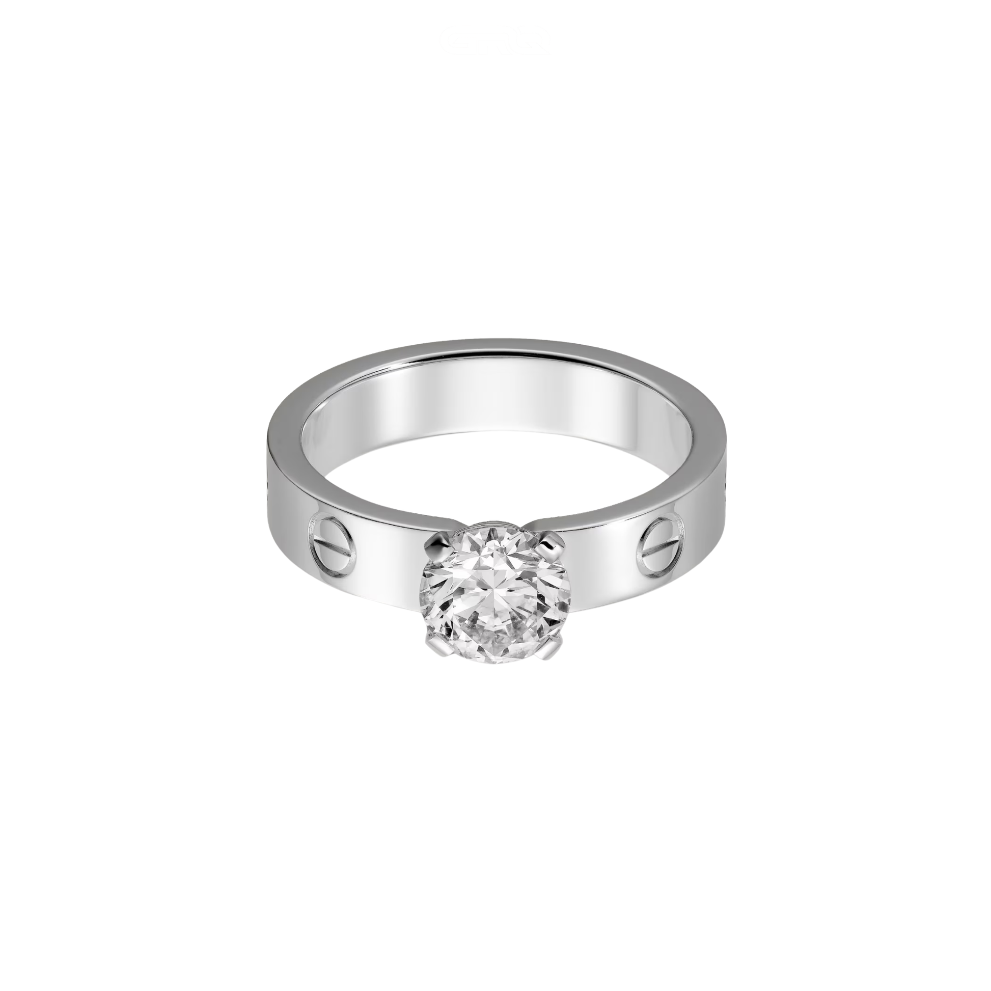 Elegant Solitaire Ring Gold - view 7