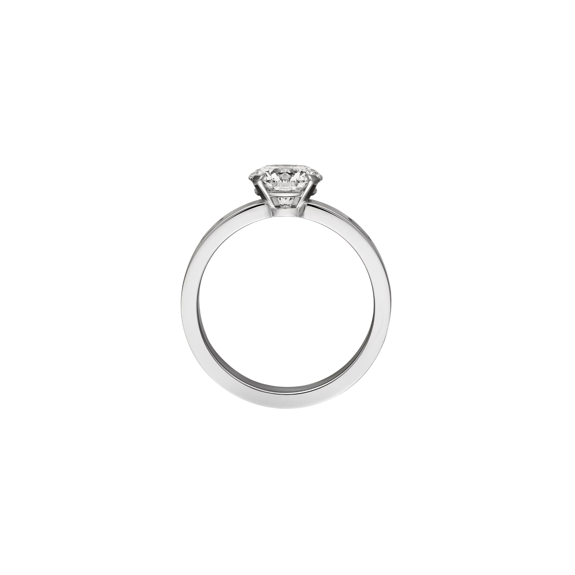 Elegant Solitaire Ring Gold - view 8