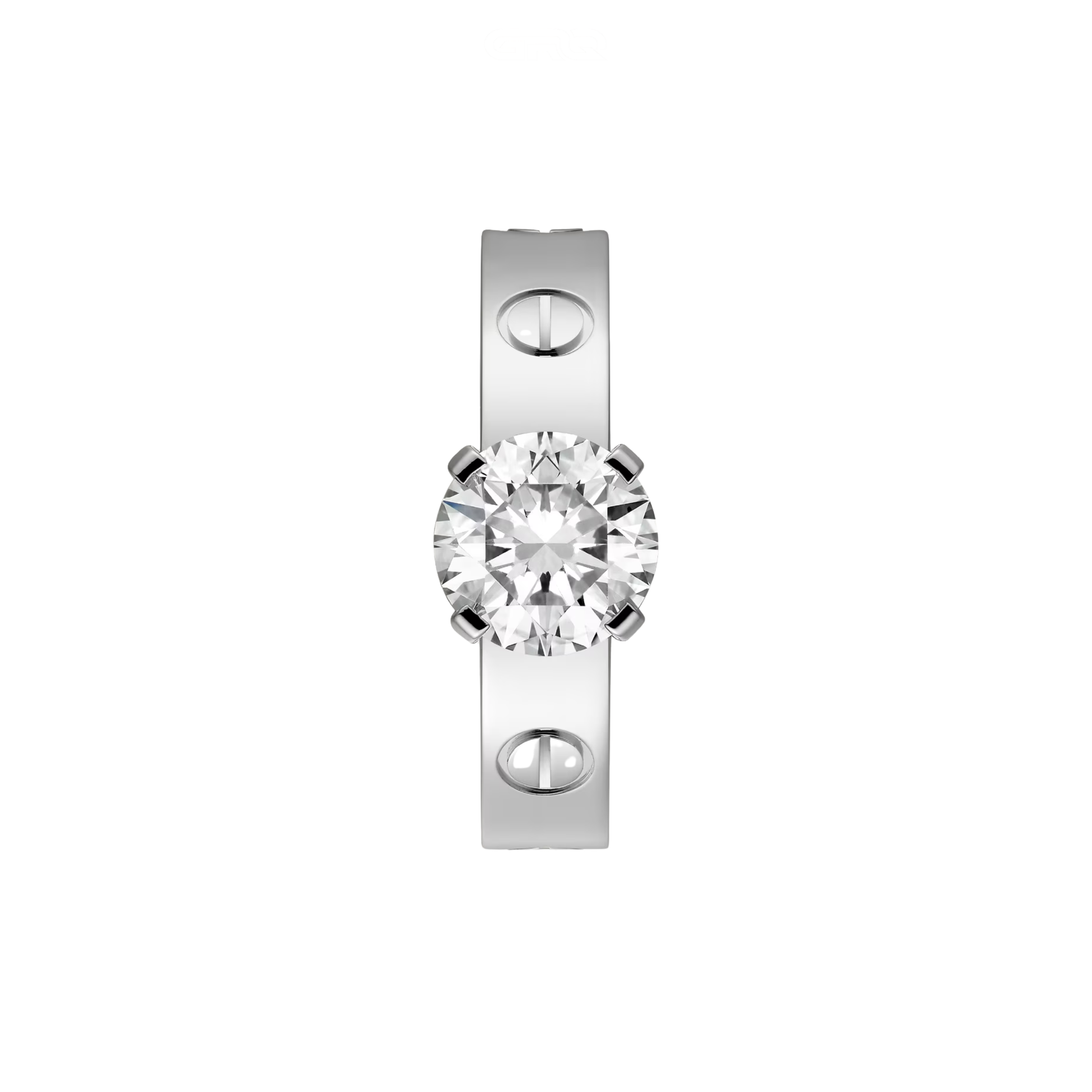 Elegant Solitaire Ring Gold - view 6