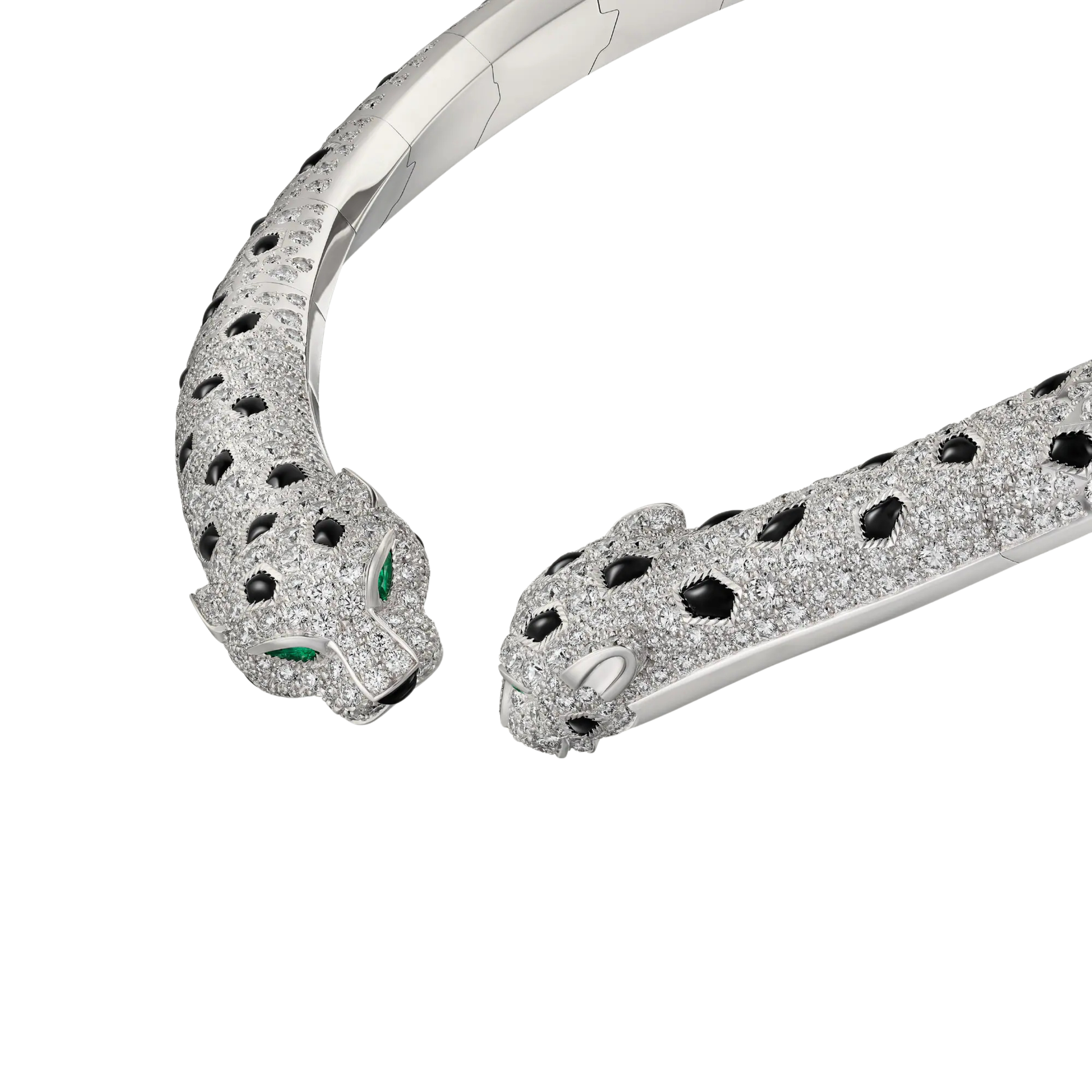 Everyday-Luxe Panther Bracelet Necklace Set - view 2