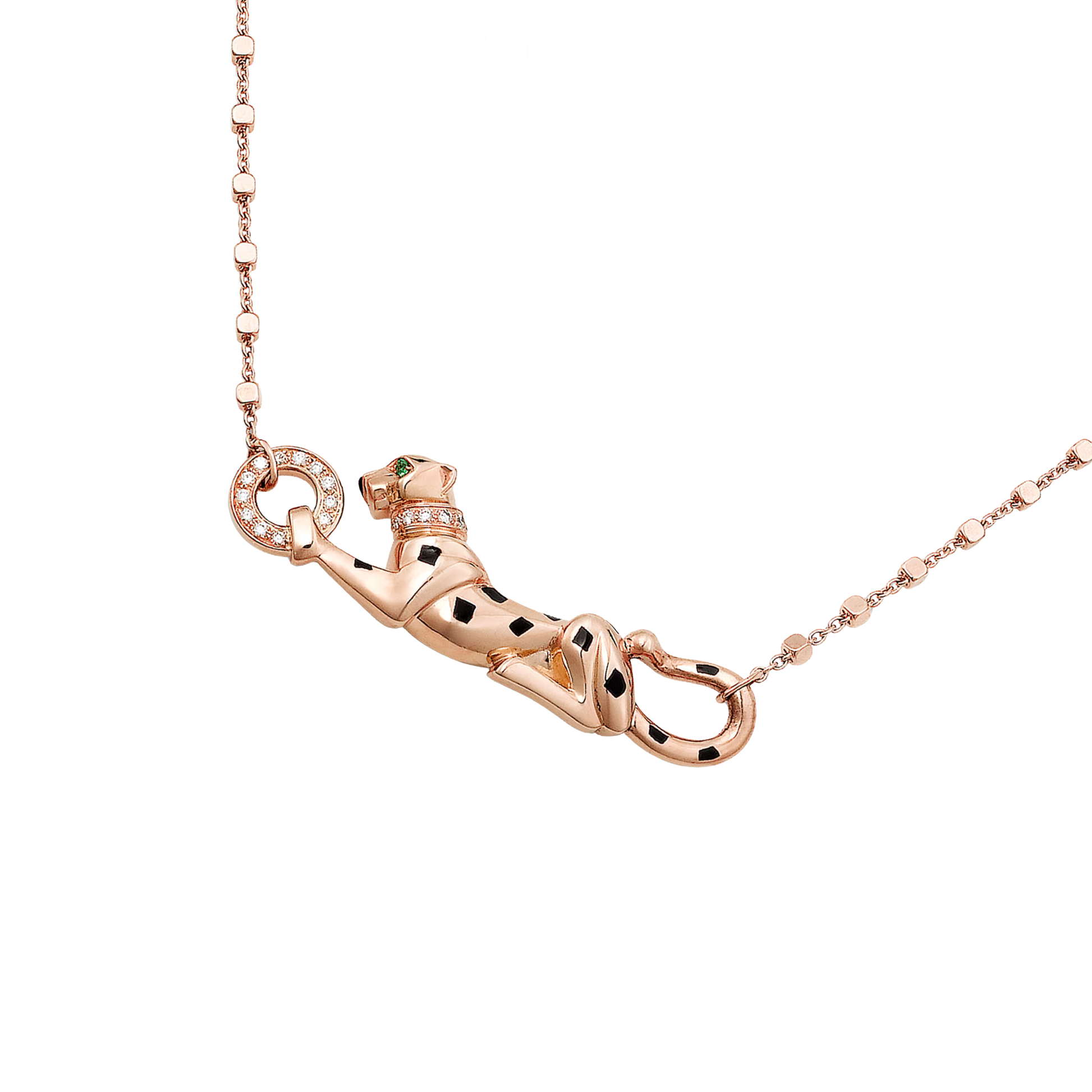 Clean-Finish Panthere De Pendant Diamonds Necklace - view 6