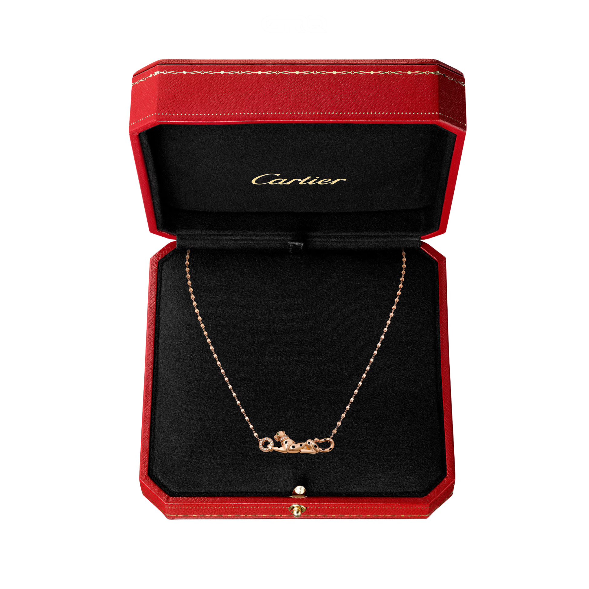 Clean-Finish Panthere De Pendant Diamonds Necklace - view 8