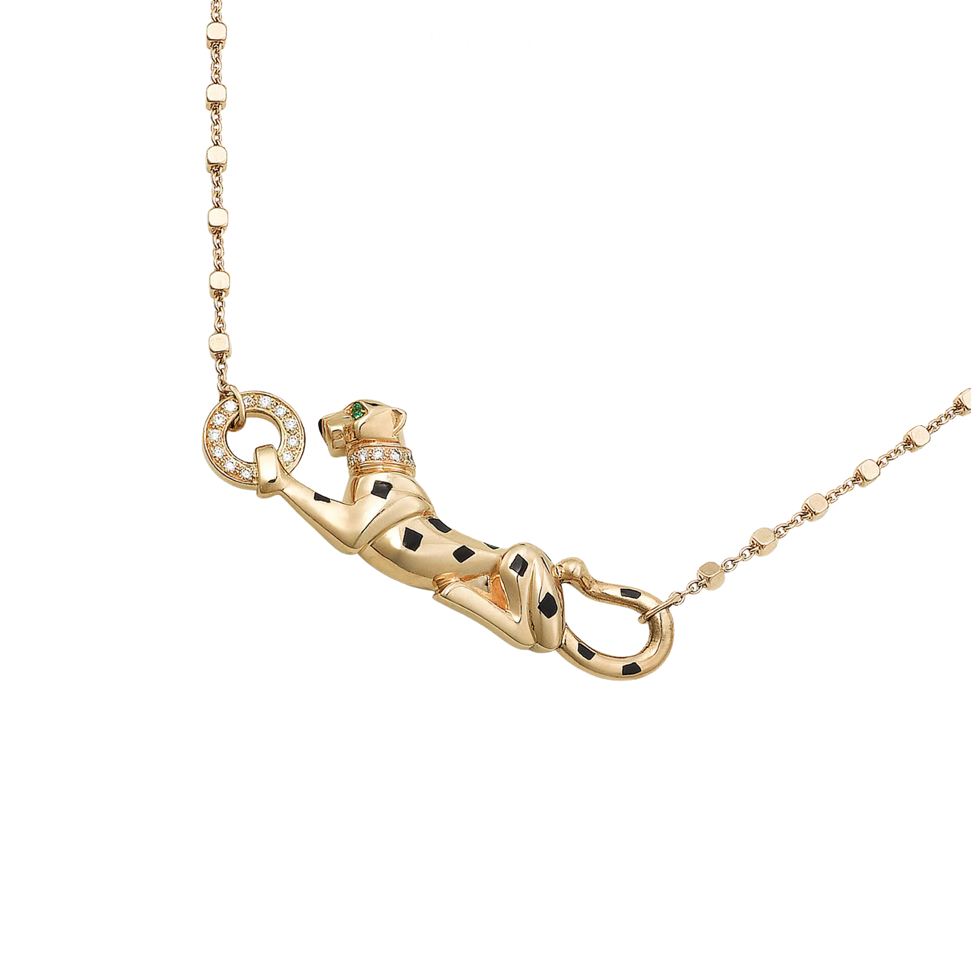 Clean-Finish Panthere De Pendant Diamonds Necklace - view 2