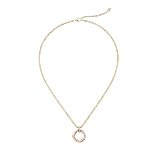 Everyday-Luxe Trinity Pendant Diamonds Necklace