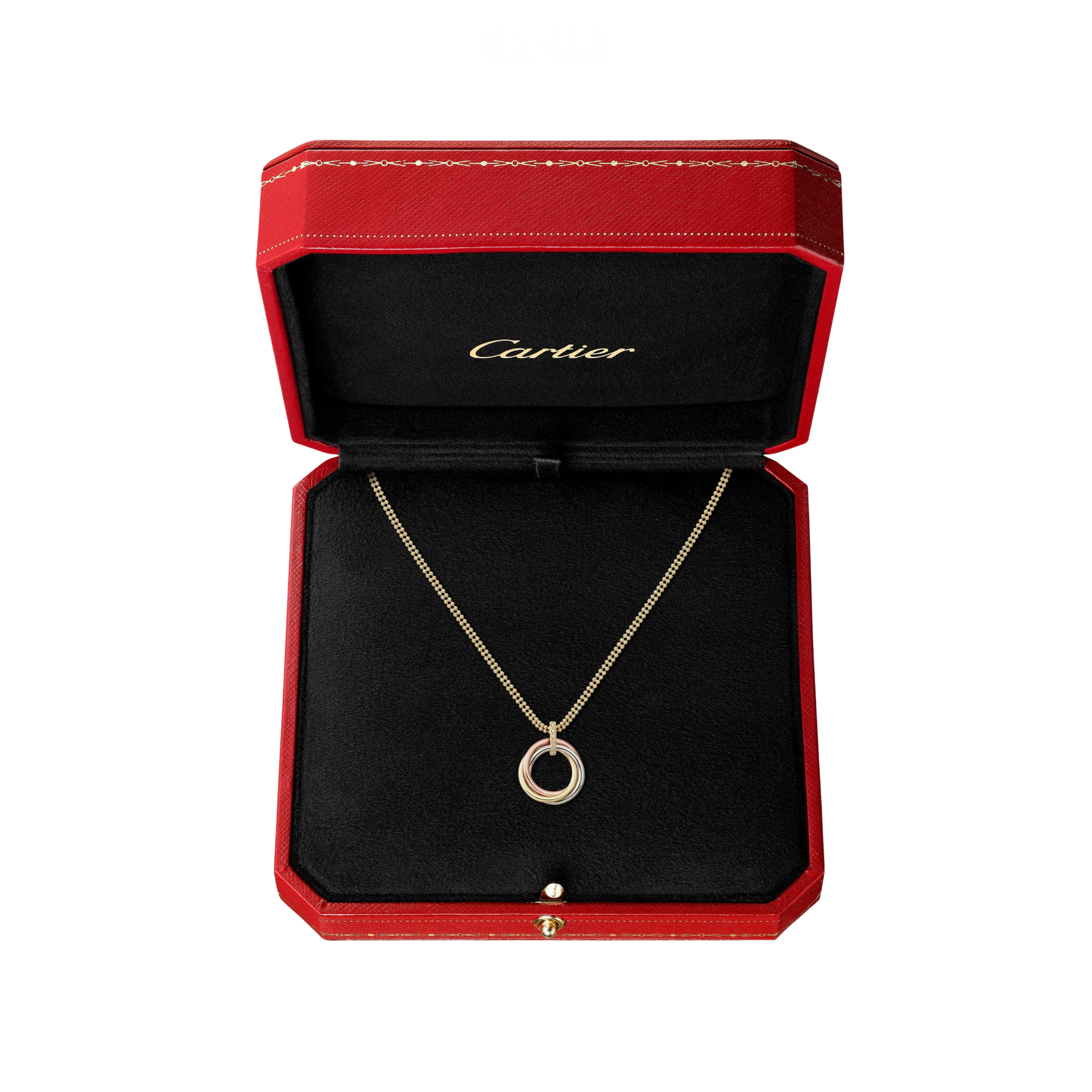 Everyday-Luxe Trinity Pendant Diamonds Necklace - view 4