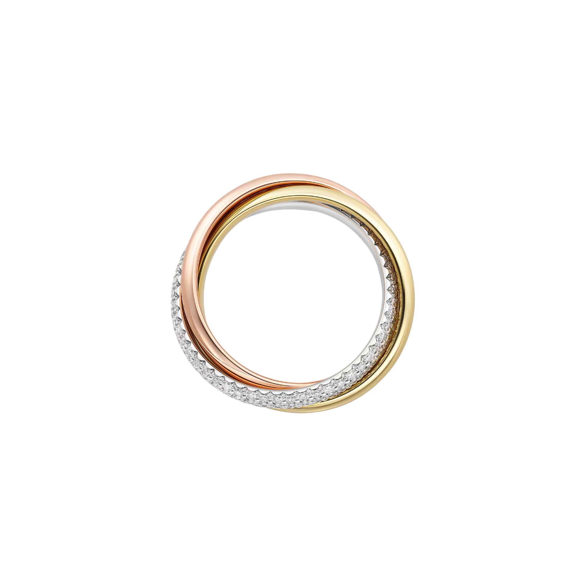 Minimal-Luxe Trinity Ring Classic Model - view 2