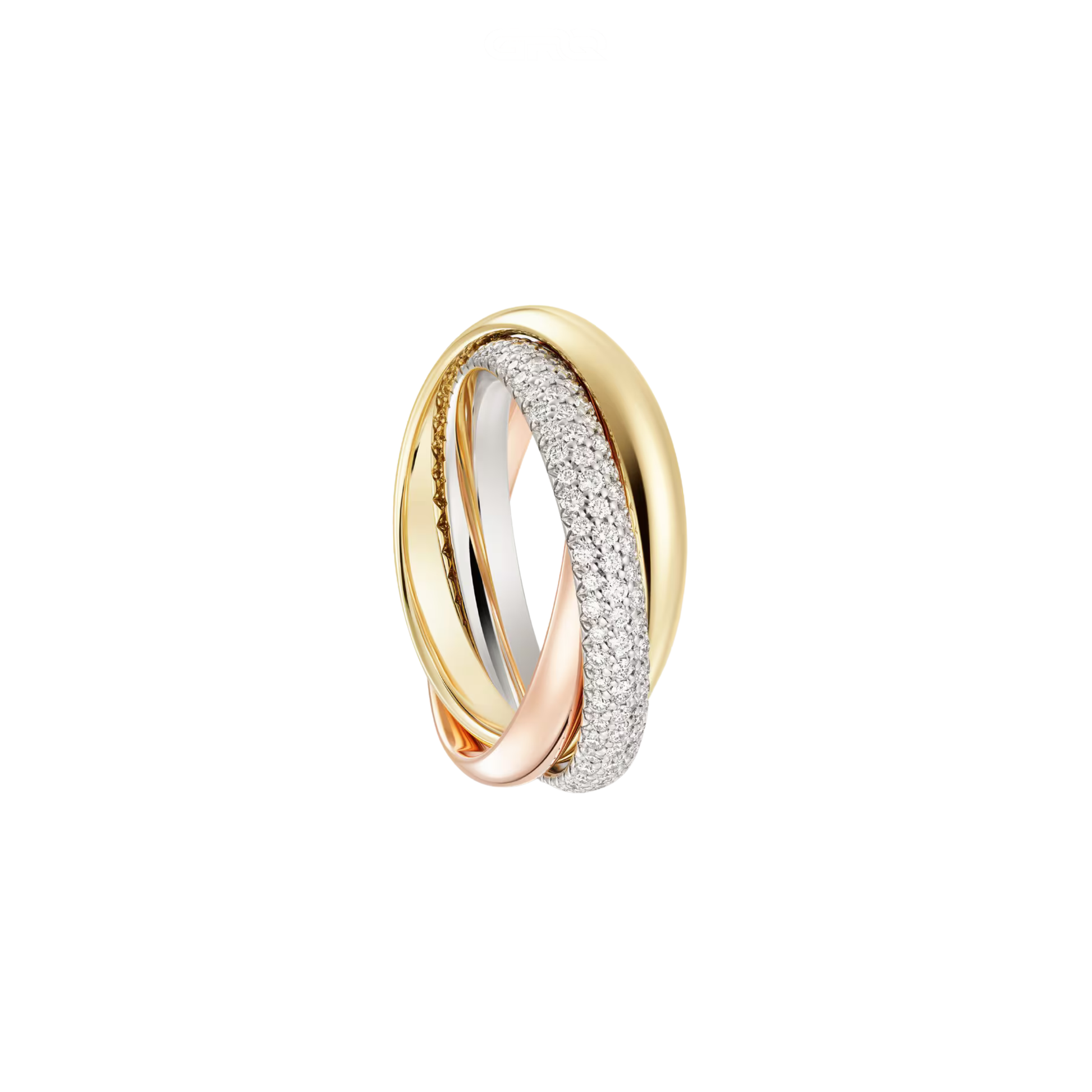 Minimal-Luxe Trinity Ring Classic Model - view 3