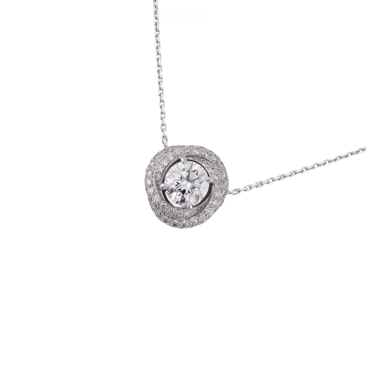 Sharp Trinity Ruban Necklace - view 2