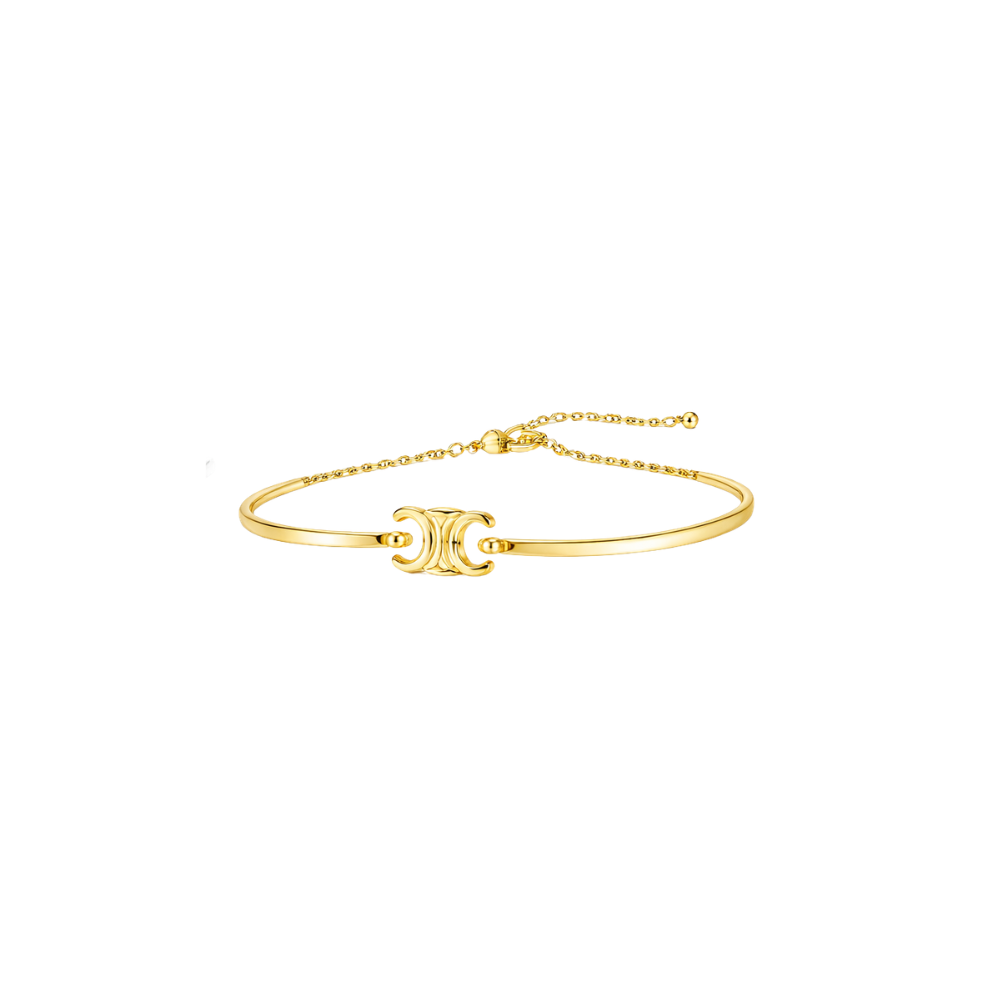 Statement Triomphe Minimalist Bangle Multicolor Set - view 3