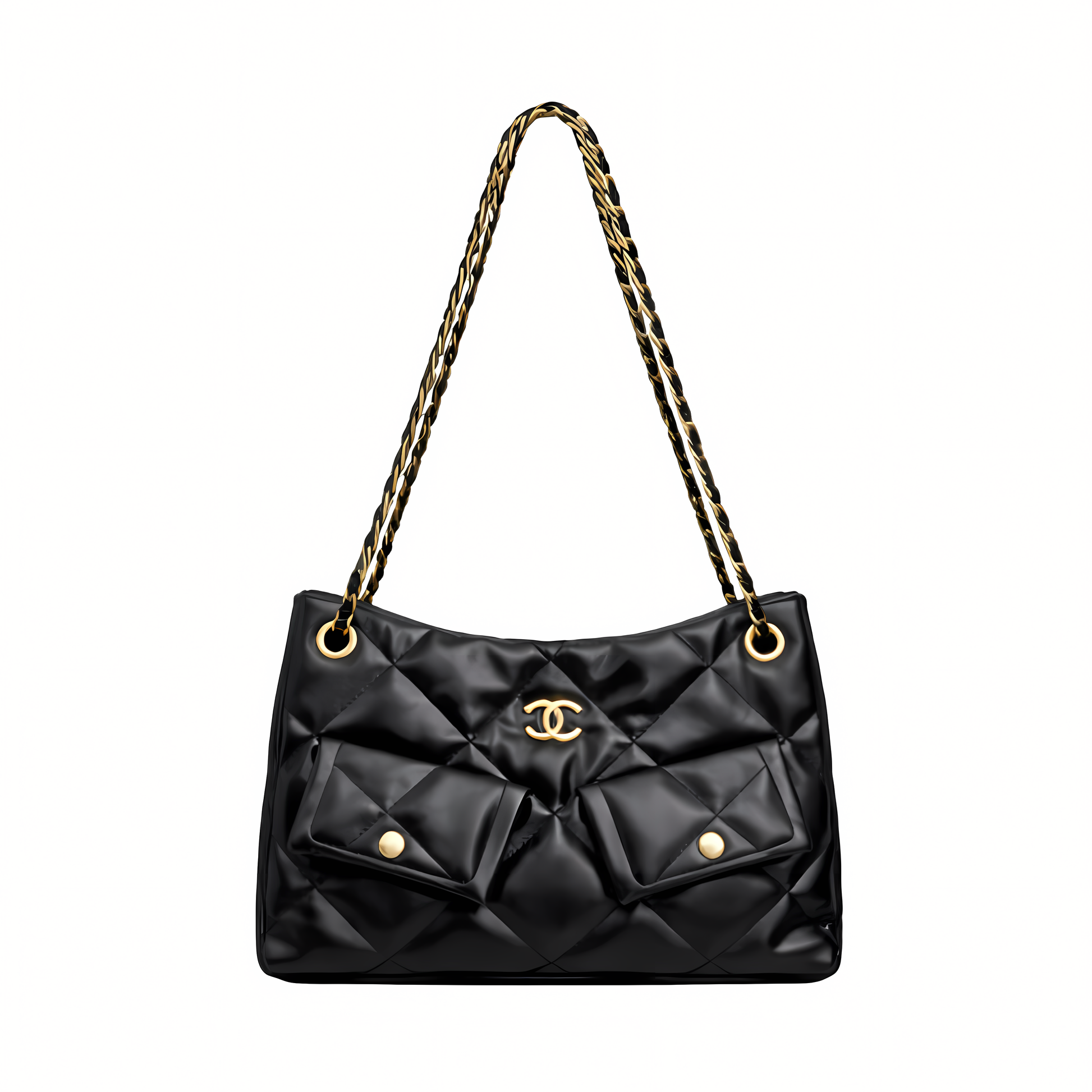 Detailed 25 Small Hobo Suede Black Bag