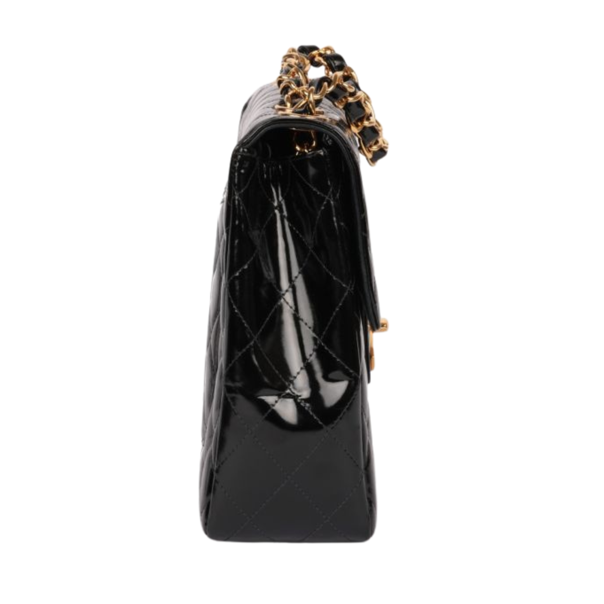 Detailed Classic Fl Black Bag - view 3