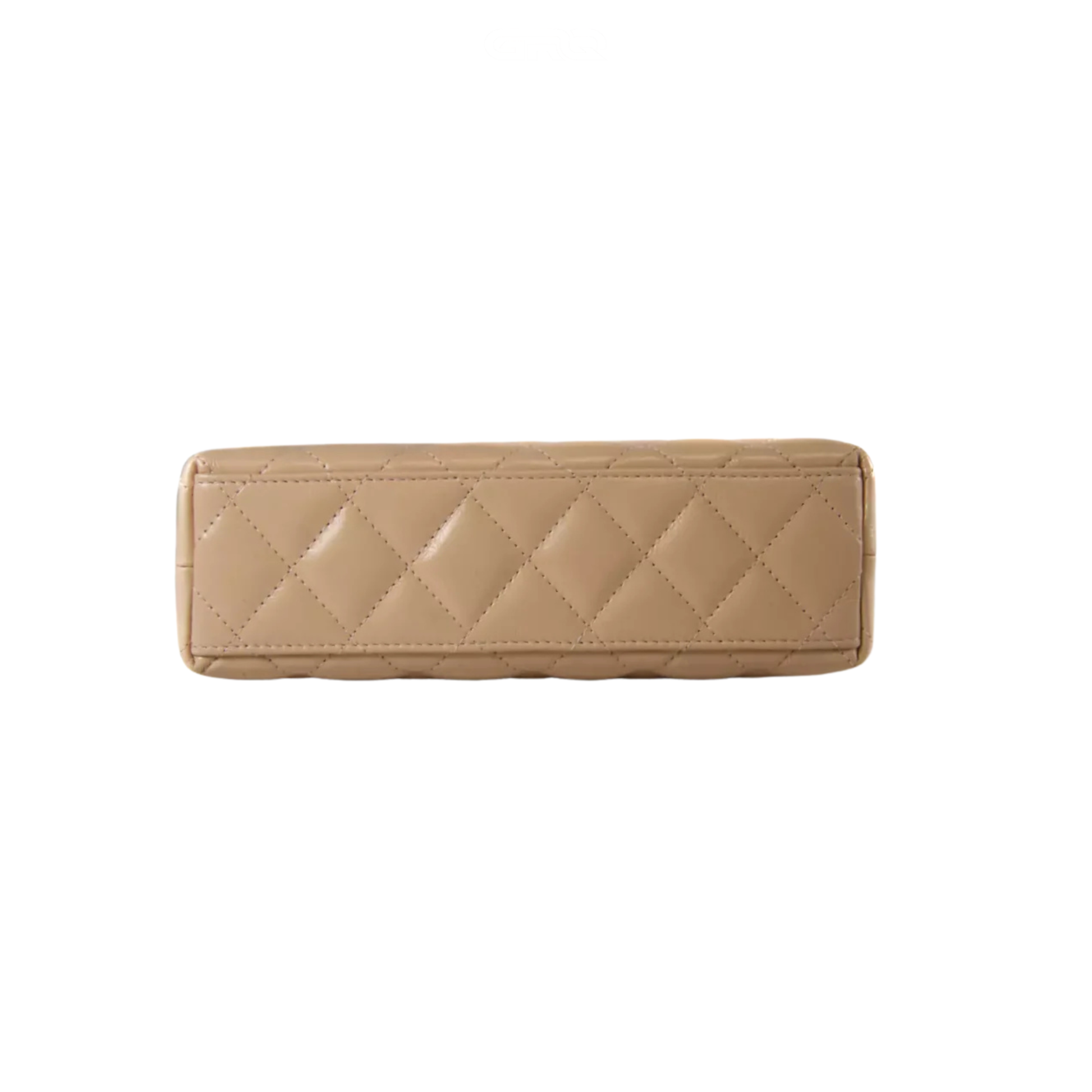 Dressy Structured Top-Handle Nano Calfskin Bag - view 3
