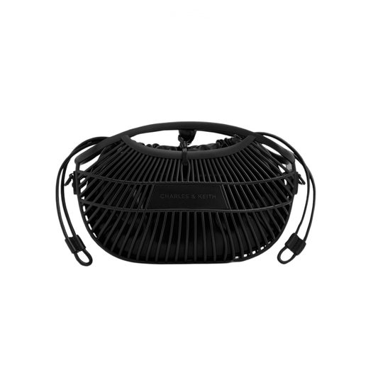 Polished Mini Calypso Fan Curved Handle Bag