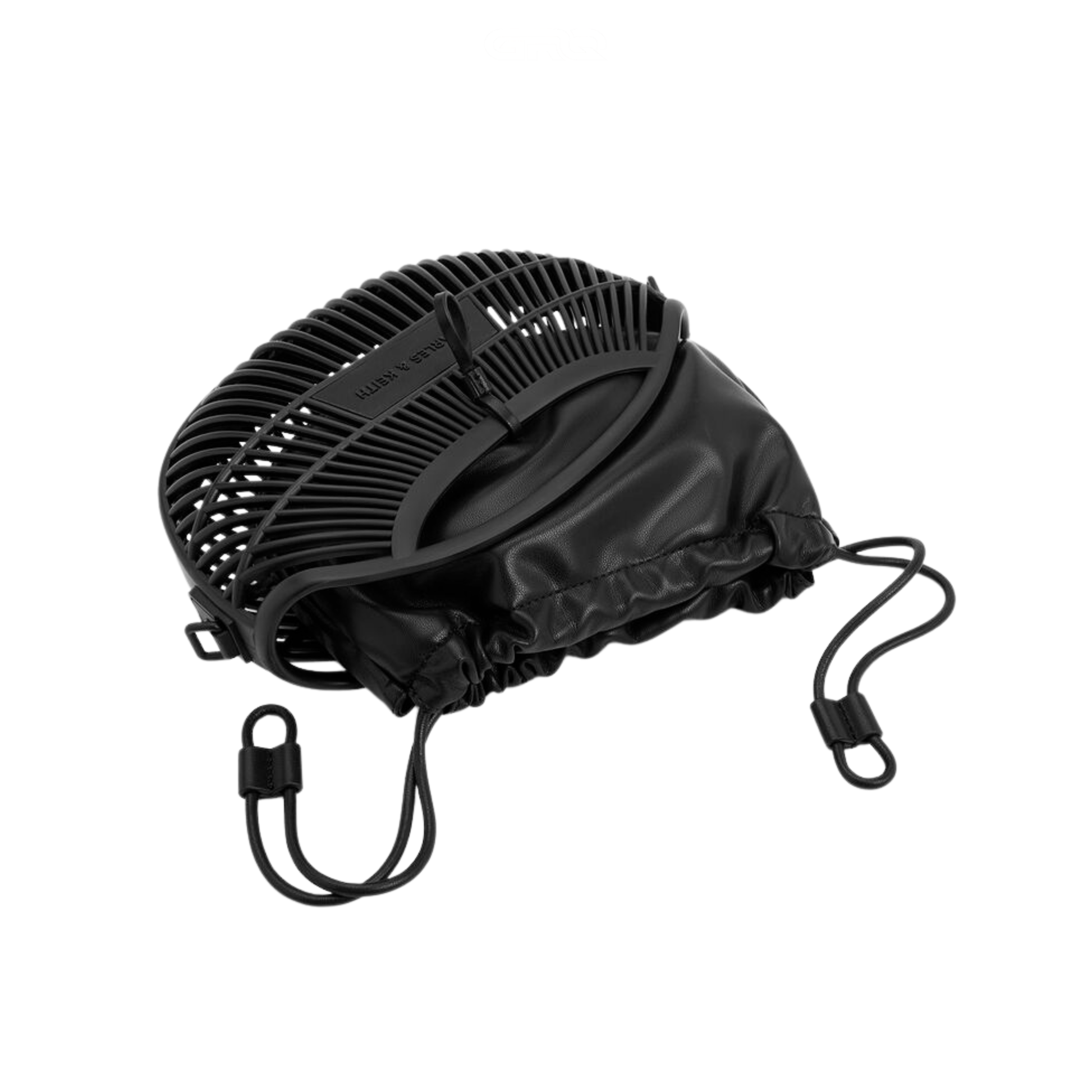 Polished Mini Calypso Fan Curved Handle Bag - view 3