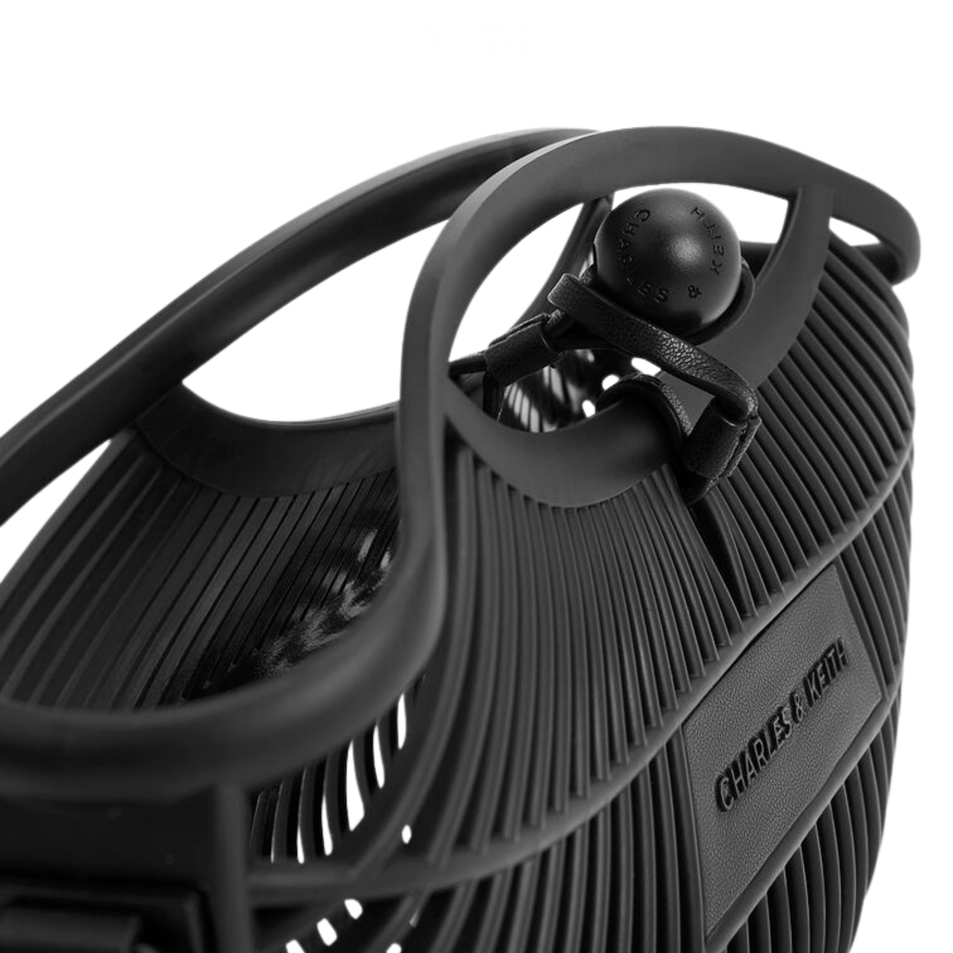 Polished Mini Calypso Fan Curved Handle Bag - view 4