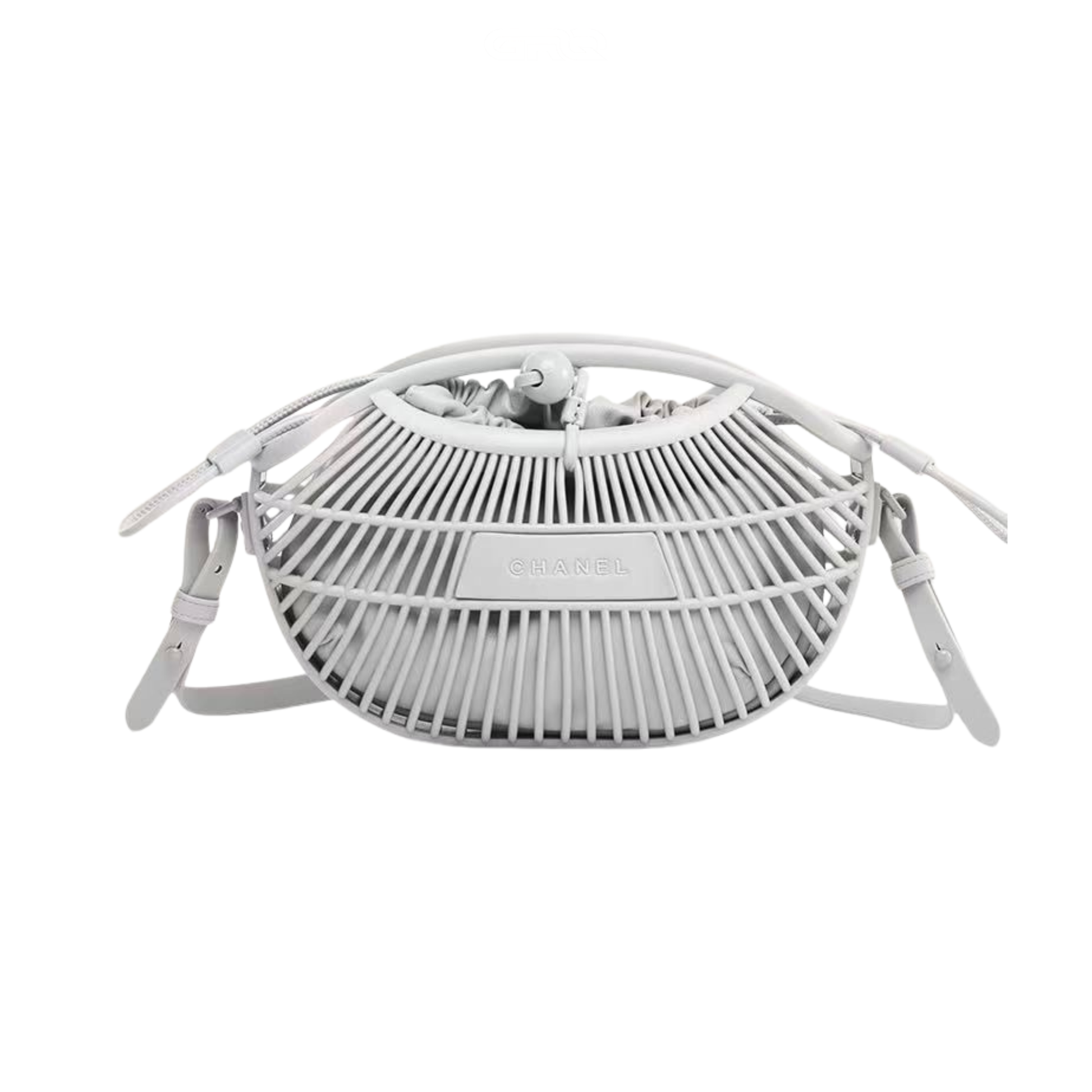 Modern Mini Calypso Fan Curved Handle Bag