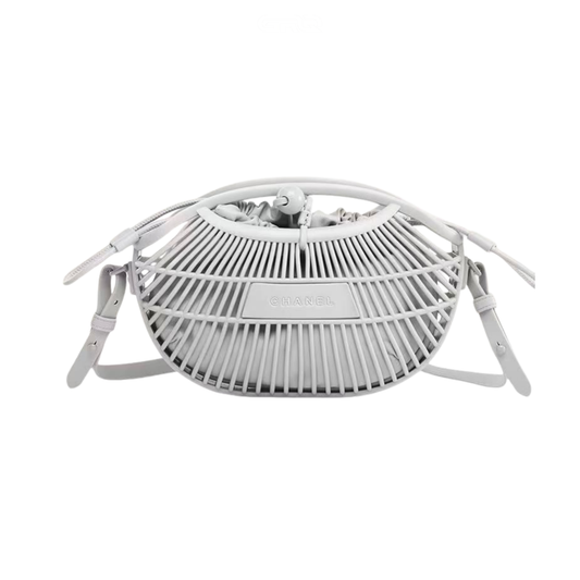 Modern Mini Calypso Fan Curved Handle Bag