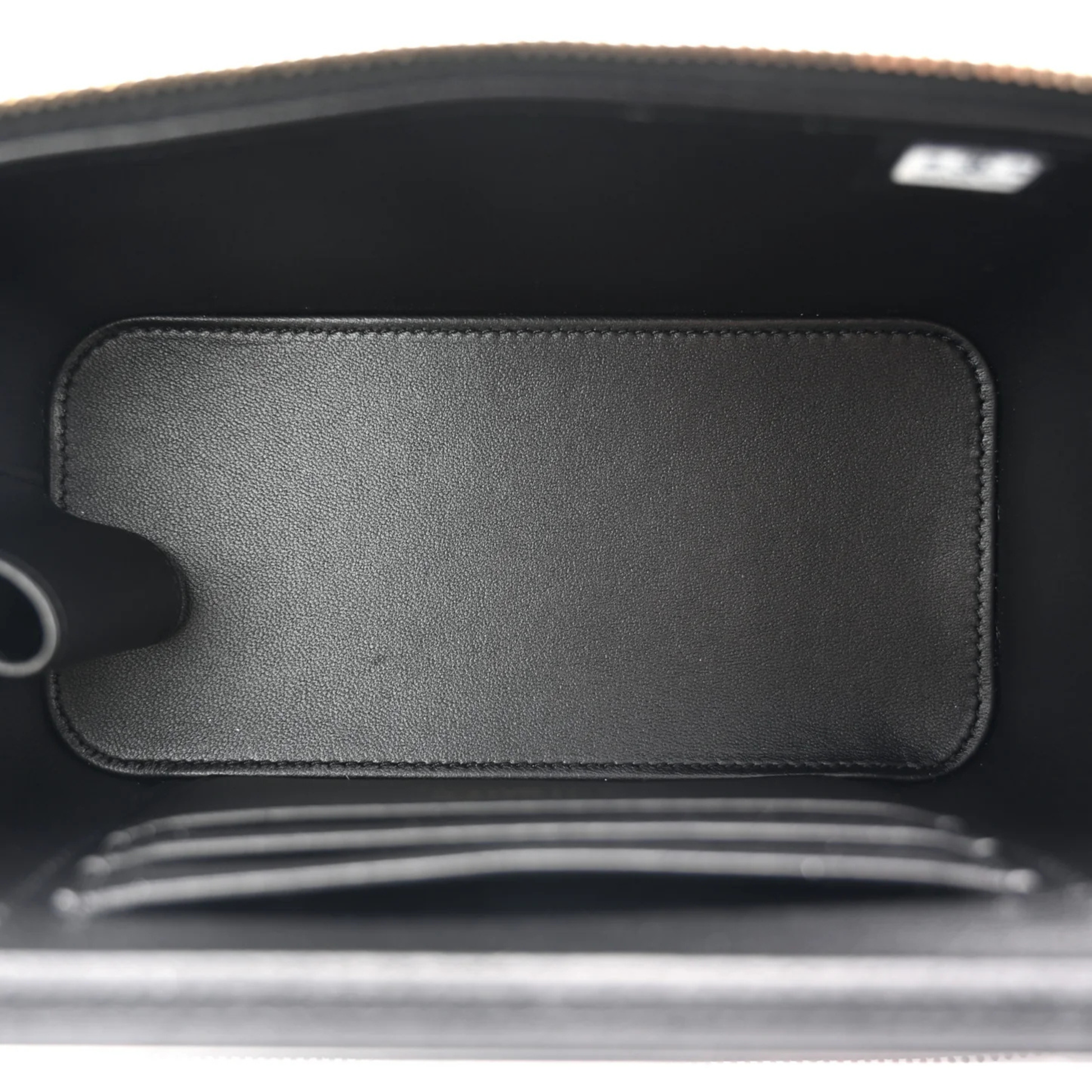 Detailed Small Vanity Case Chain Black Bag - view 3