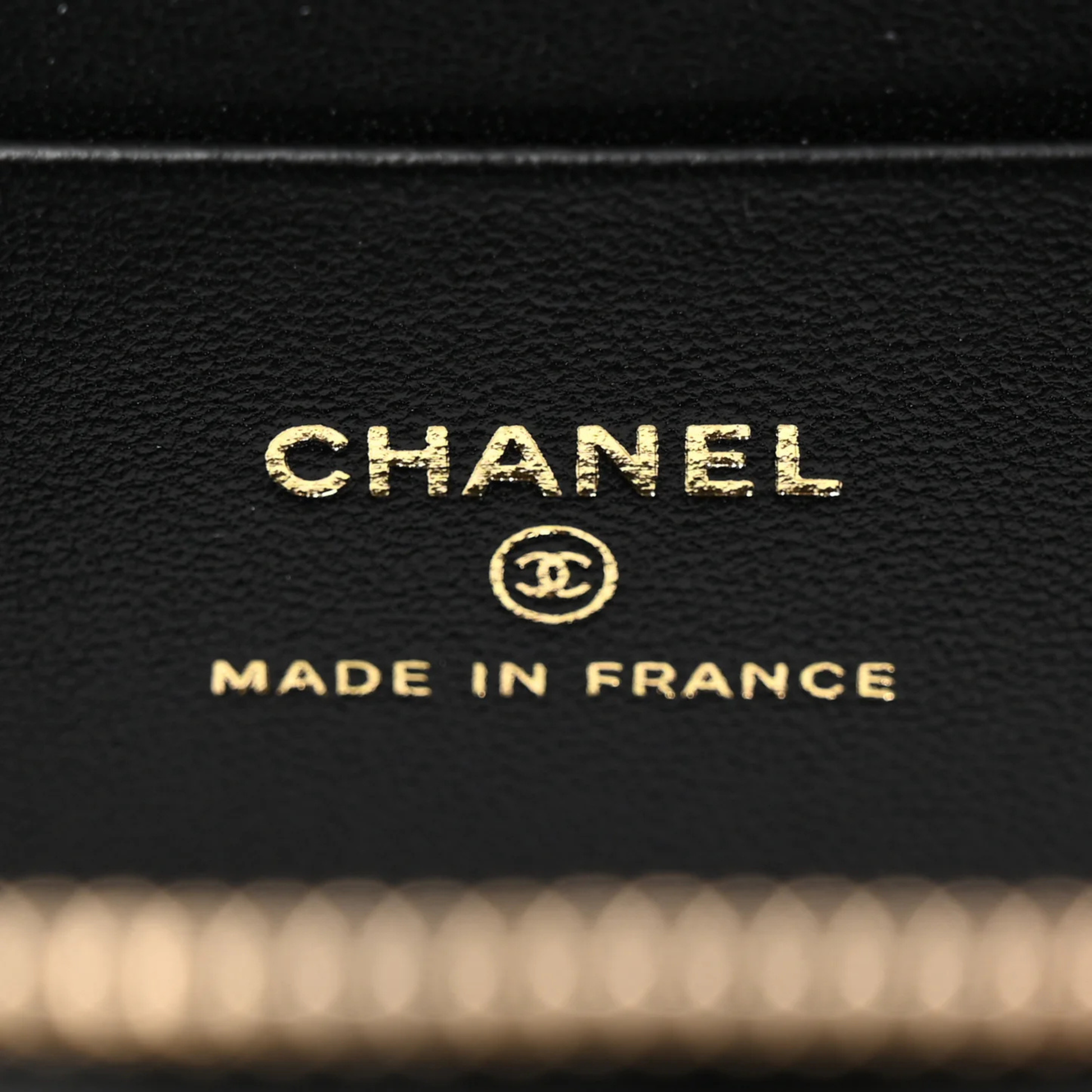 Detailed Small Vanity Case Chain Black Bag - view 4